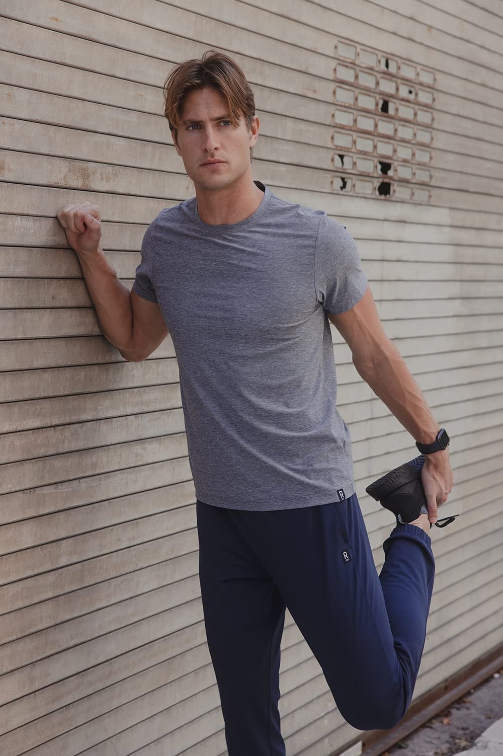 Men’s Essentials Training Tee, Recycled Lightweight Polyester Fabric, Moistur…