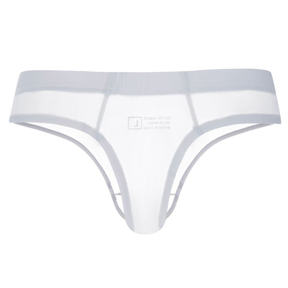 Men’s Sexy Ice Silk Underwear G String Thong Underpants Translucent Briefs
