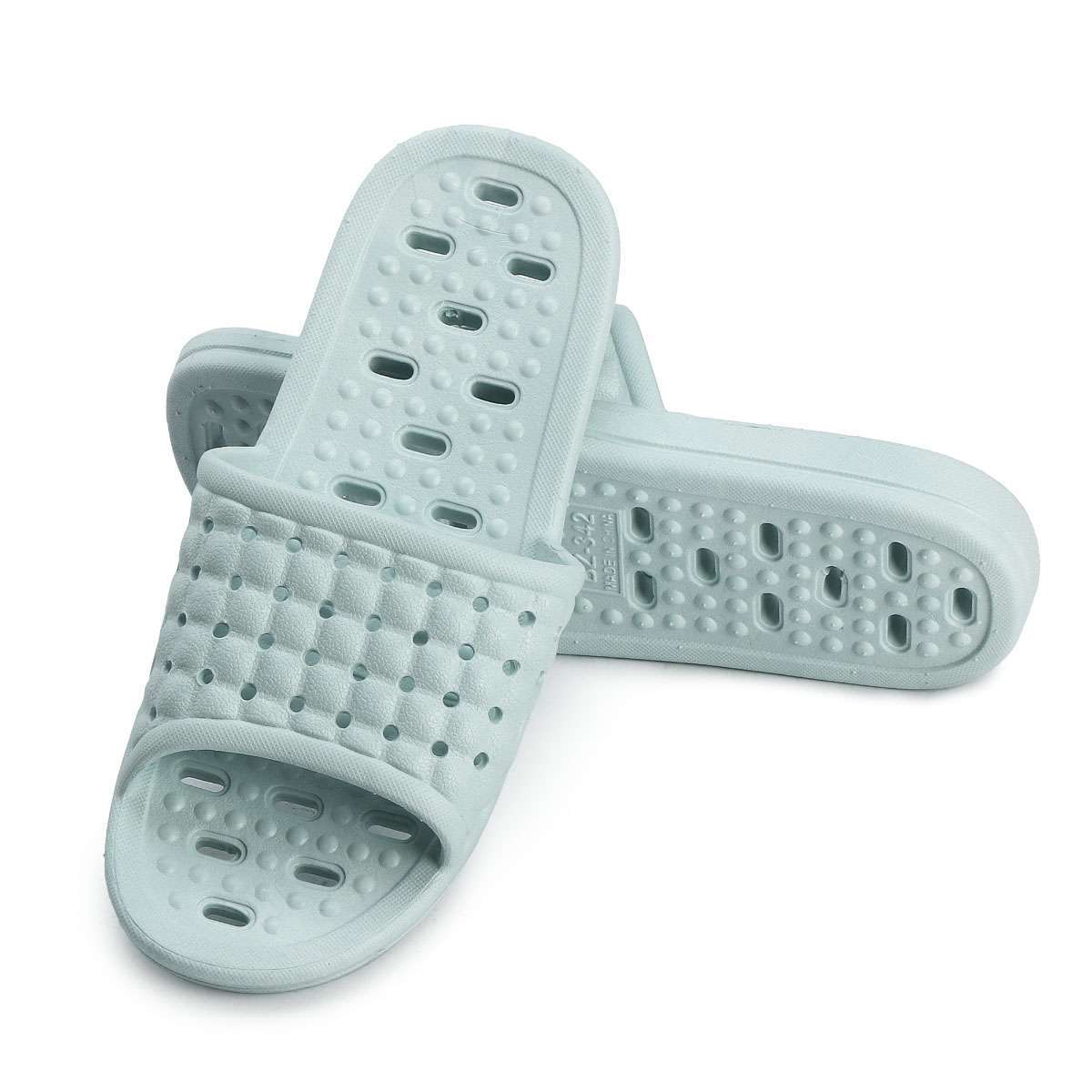 Shower Shoes Quick Dry Non-Slip Bathroom Slippers for Men Women Dorm Home Slides