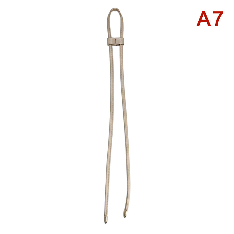 Women Detachable PU Leather Bag Strap DIY Replacement Bucket Bag Drawstring SN❤