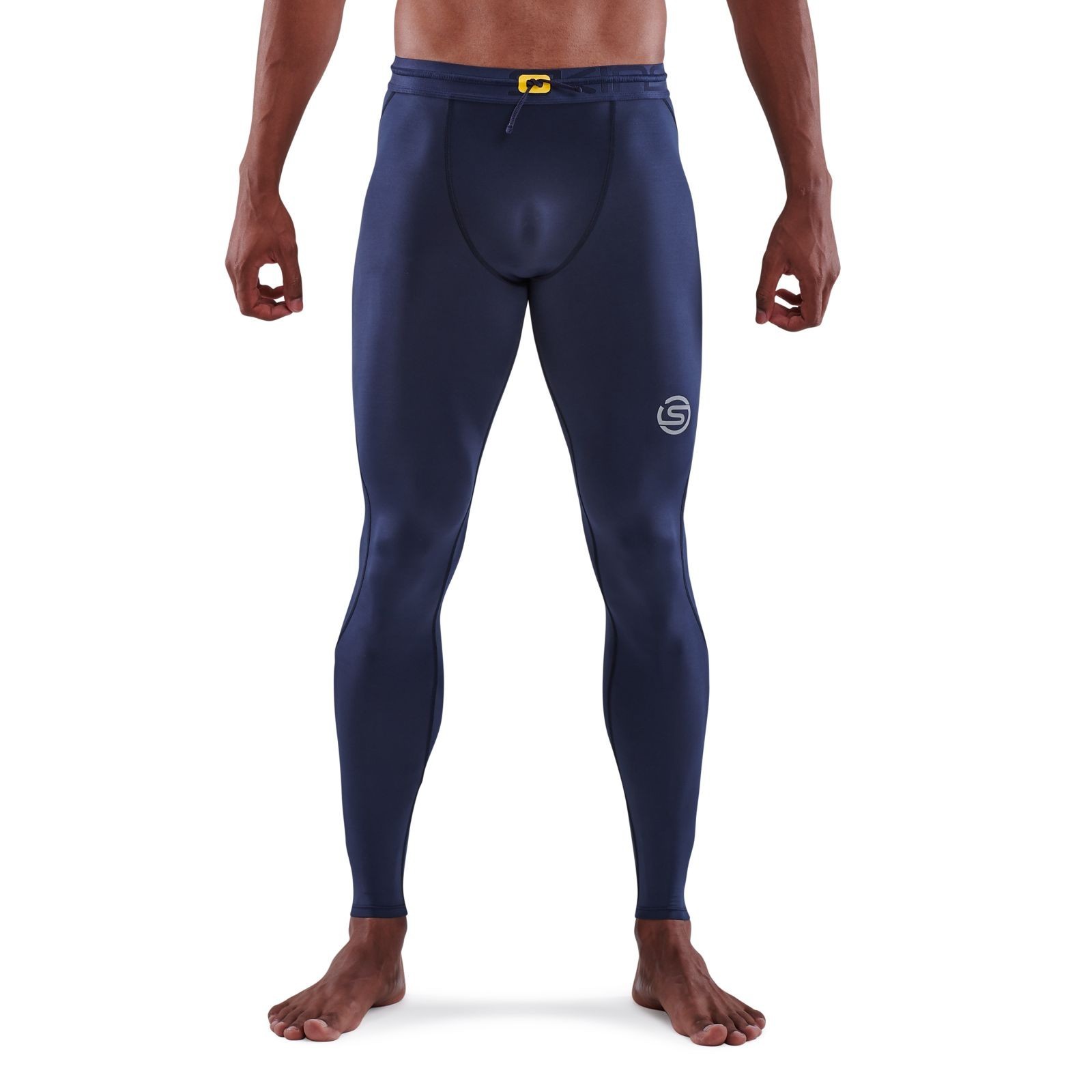 Mens Skins Pro Series 3 Travel Recovery Sports Tights Blue Medium 32″