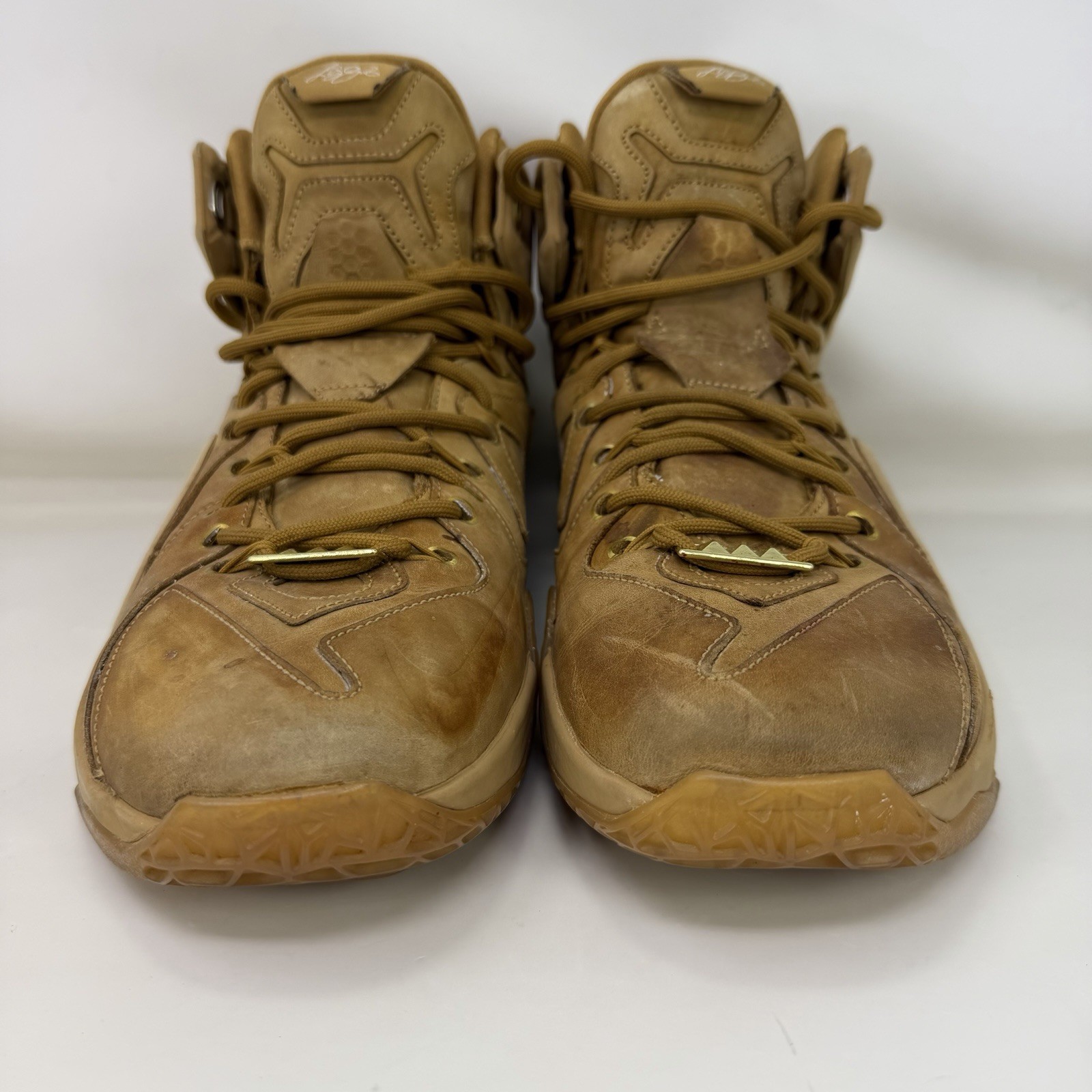 Nike LeBron 12 EXT Basketball Shoes Wheat Men’s Size 12