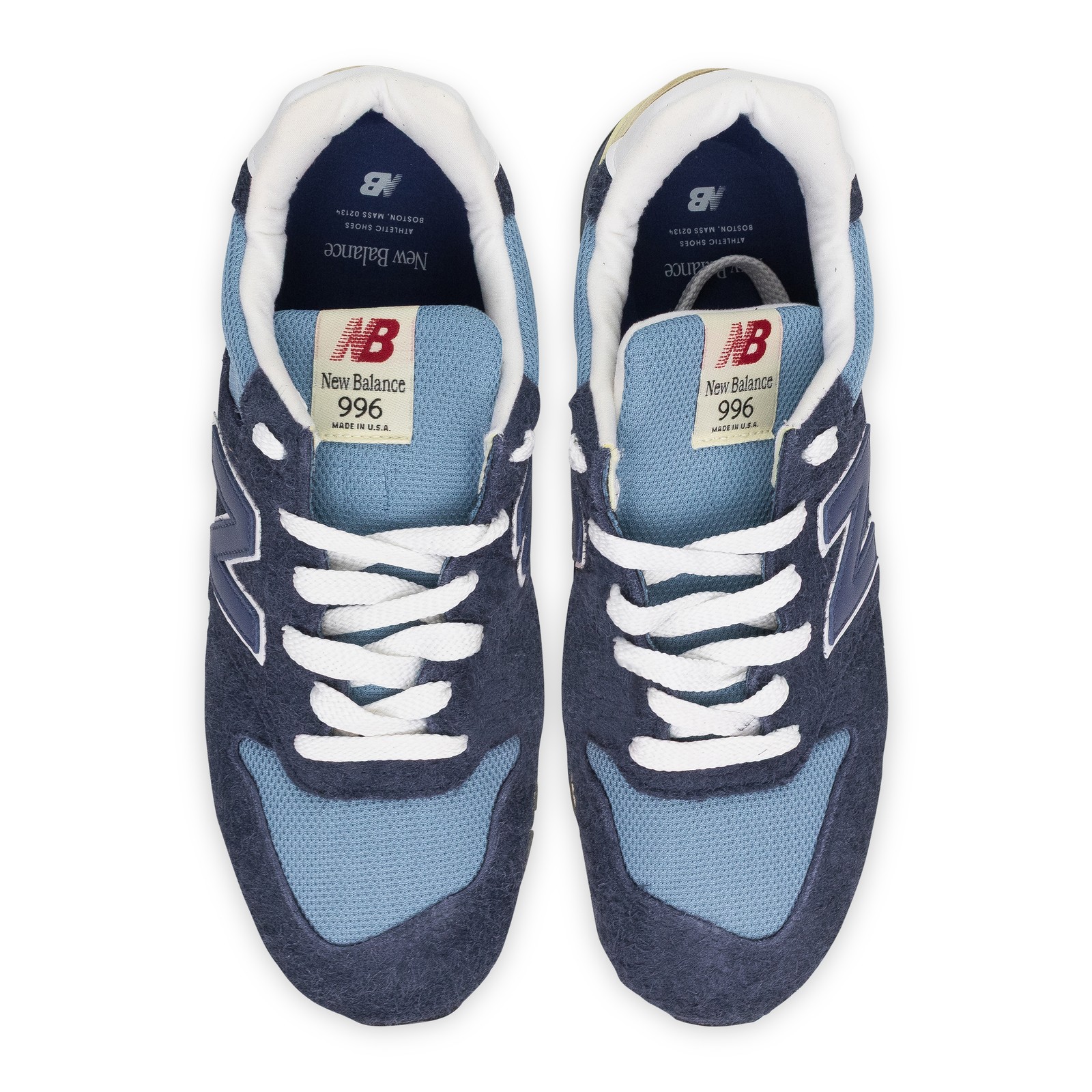 NIB AIME LEON DORE NAVY NEW BALANCE MADE IN USA 996 SNEAKERS SIZE 7 $185