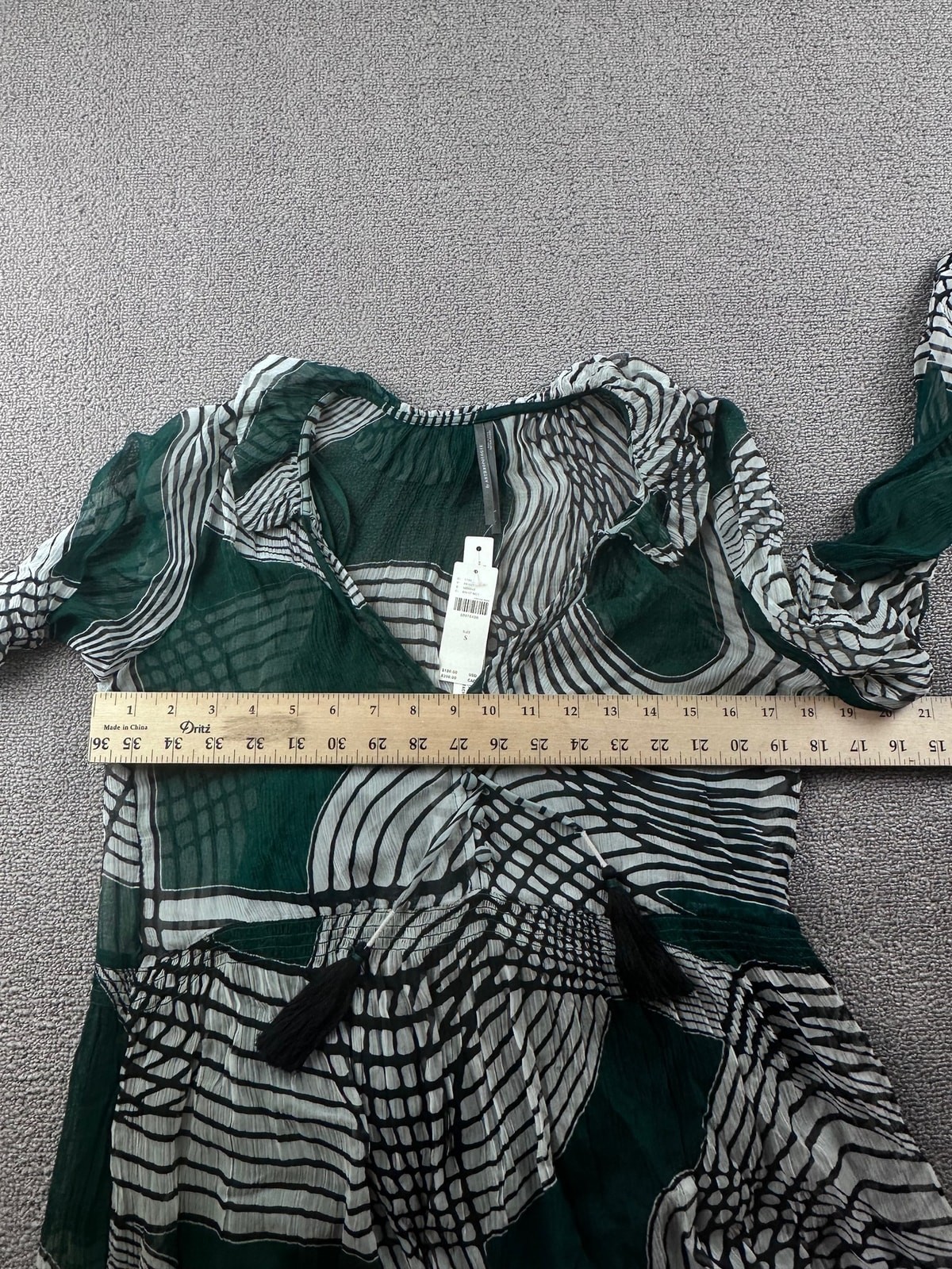 Anthropologie Nikita Mhaisalkar Maxi Dress Women S Multi Color Geometric Artsy