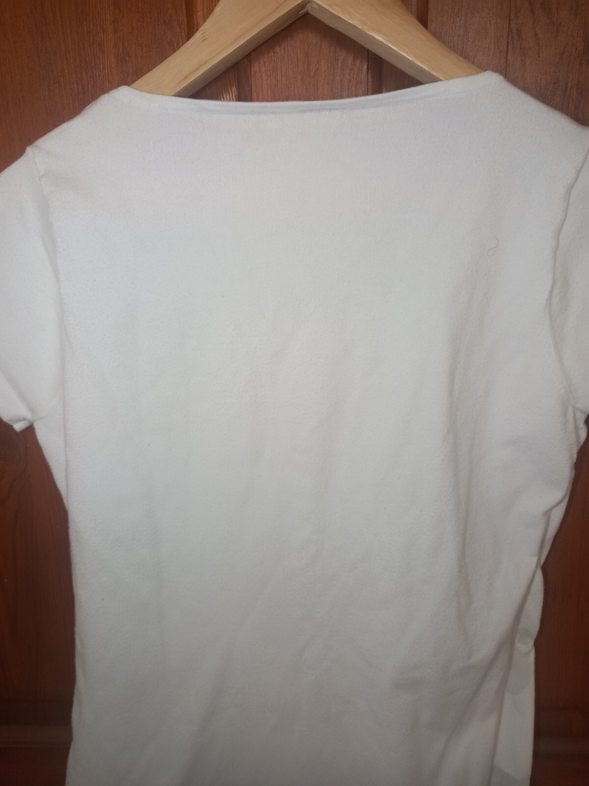 Phase Eight V Neck Leticia Burnout Floral White & Grey Top Tee | Size UK 12