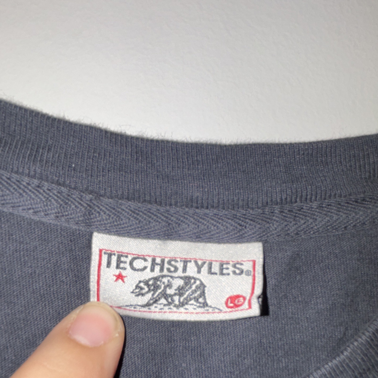 Techstyles Men’s LG1 Black Cotton SK Siesta Key Logo Graphic Crew Neck Tee