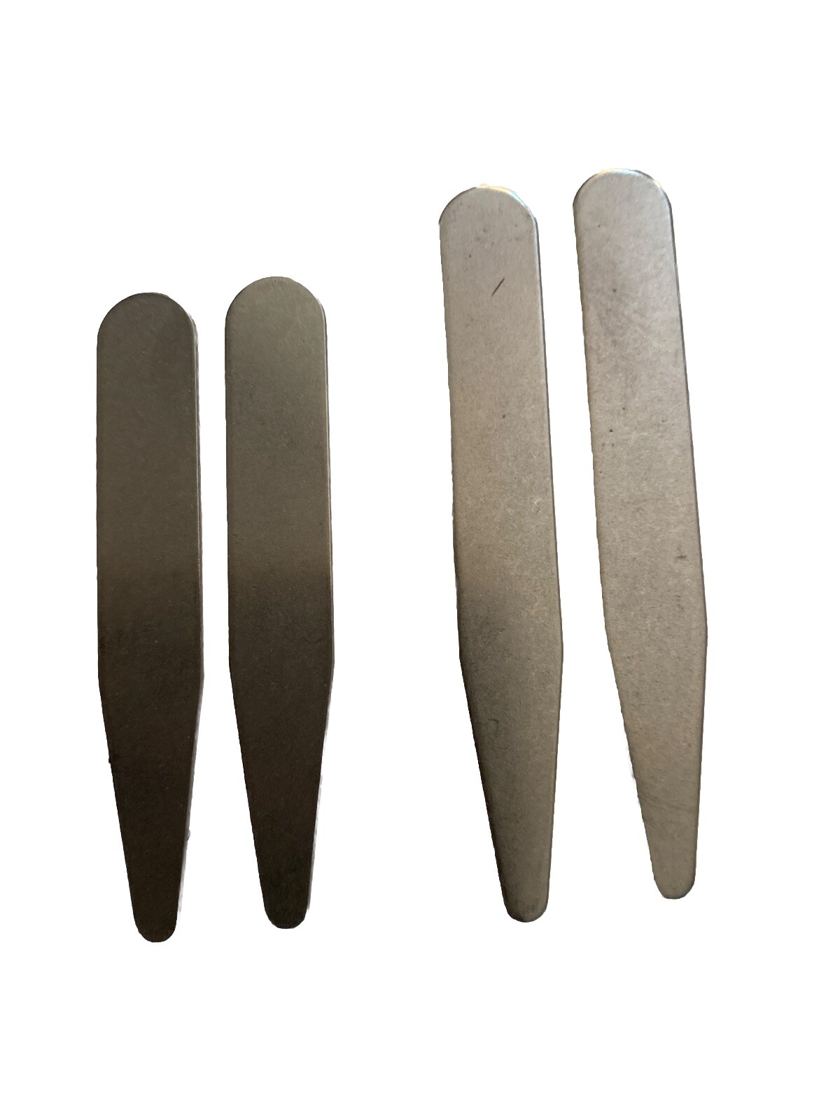 Stainless Steel Collar Stiffeners Lucite Box 50 PCS Luxury Item Quality
