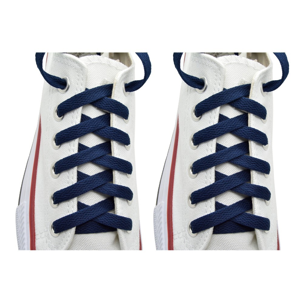 12 pairs Flat “Navy Blue” Sneaker Athletic String 27″,36″,45″,54″,63″ Shoelace