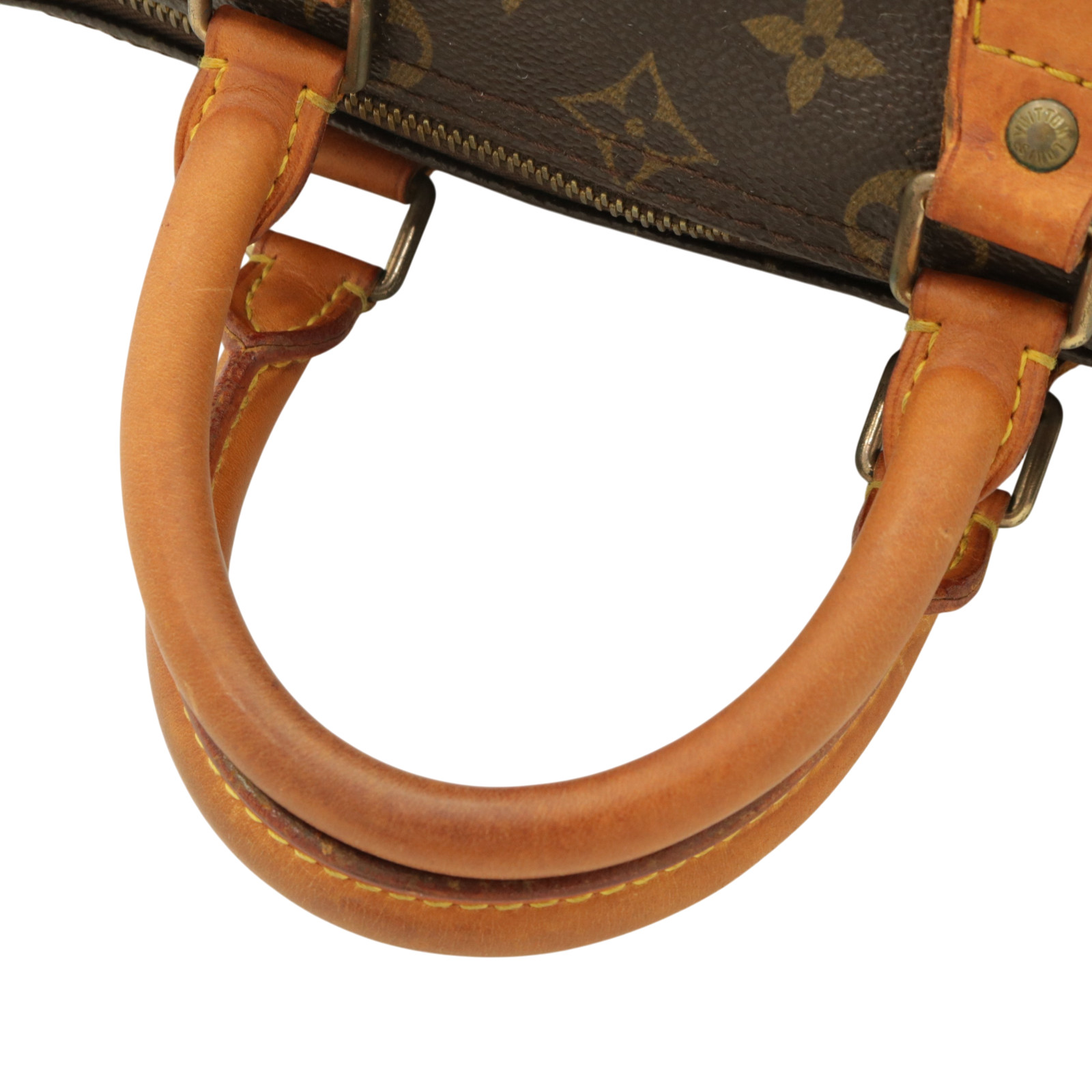 Auth Louis Vuitton M41528 Speedy 25 Hand bag Brown Monogram Serial VI1902