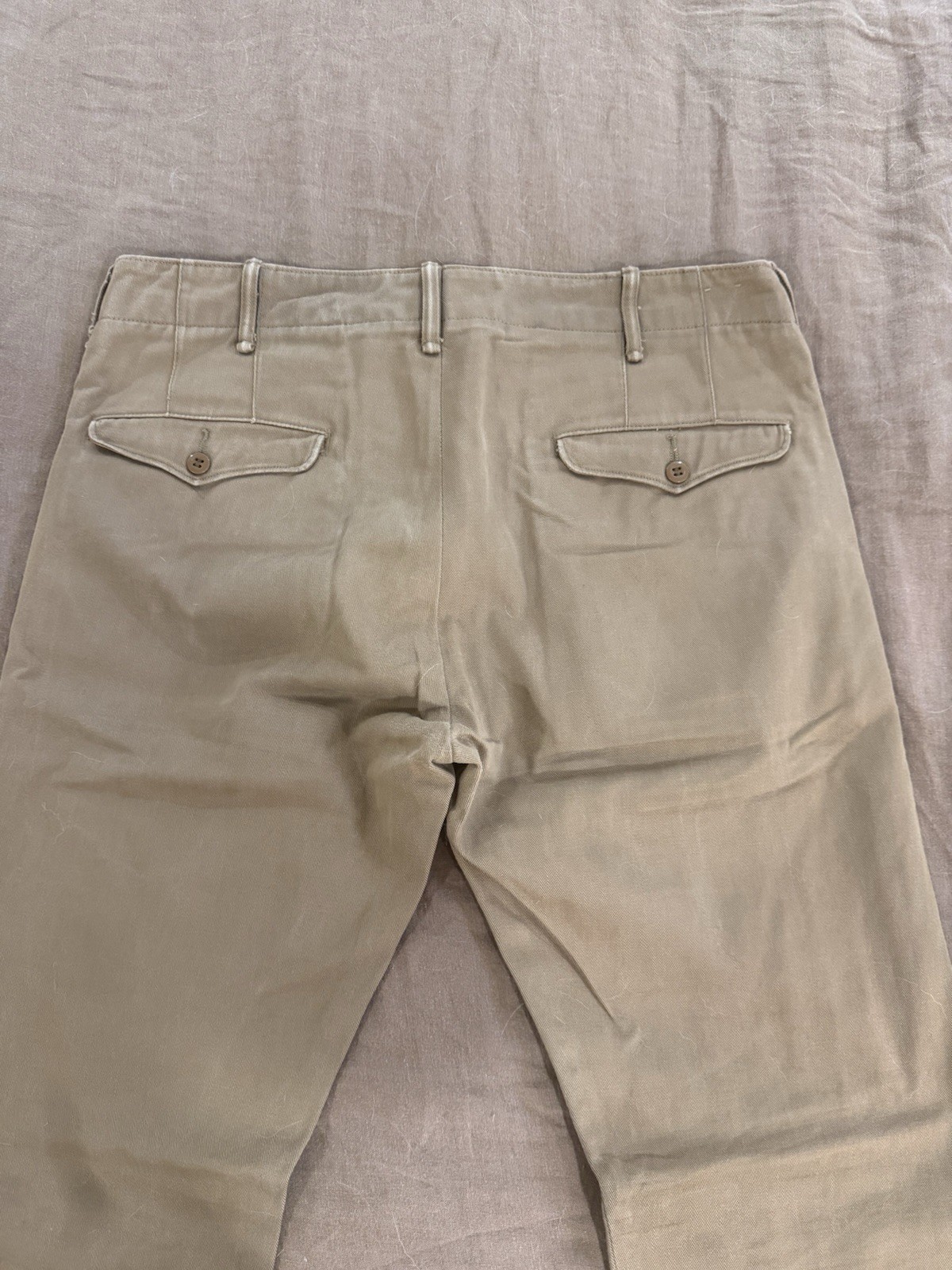 RRL Double RL Officer’s Chino Pants Selvedge, Size 31×32