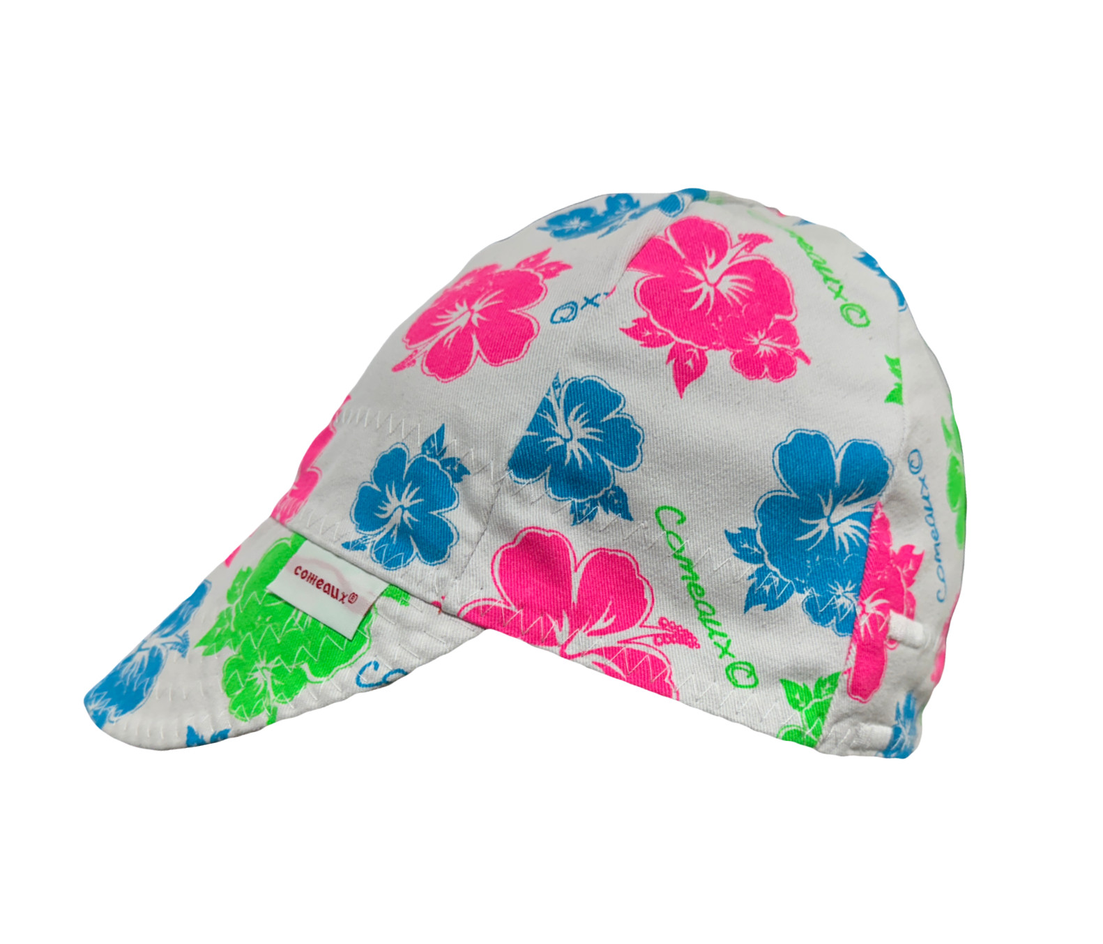 Comeaux Caps New Neon Hawaiian Reversible Welding cap – *2025 RELEASE