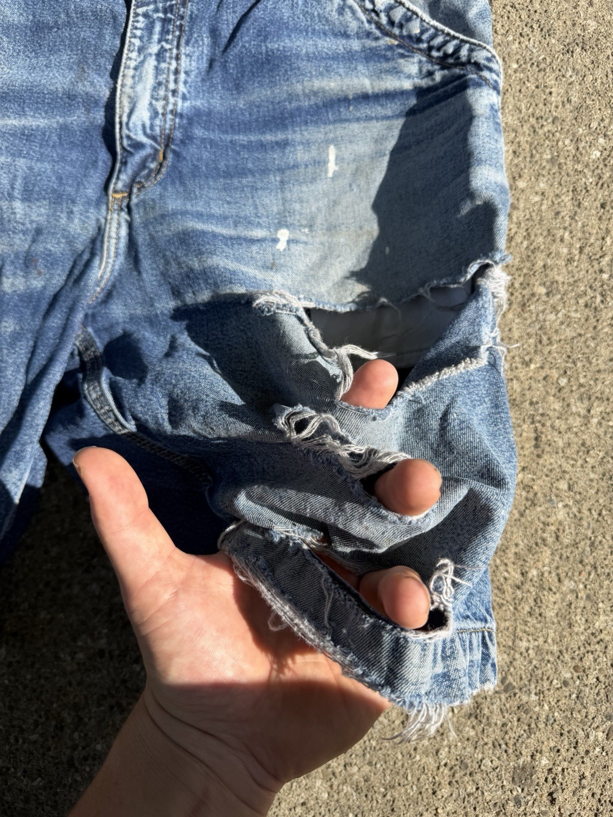 Vintage Carhartt Carpenter Jorts, 32 Waist 9 Inch Inseam, 20 Inches Long, Y2K