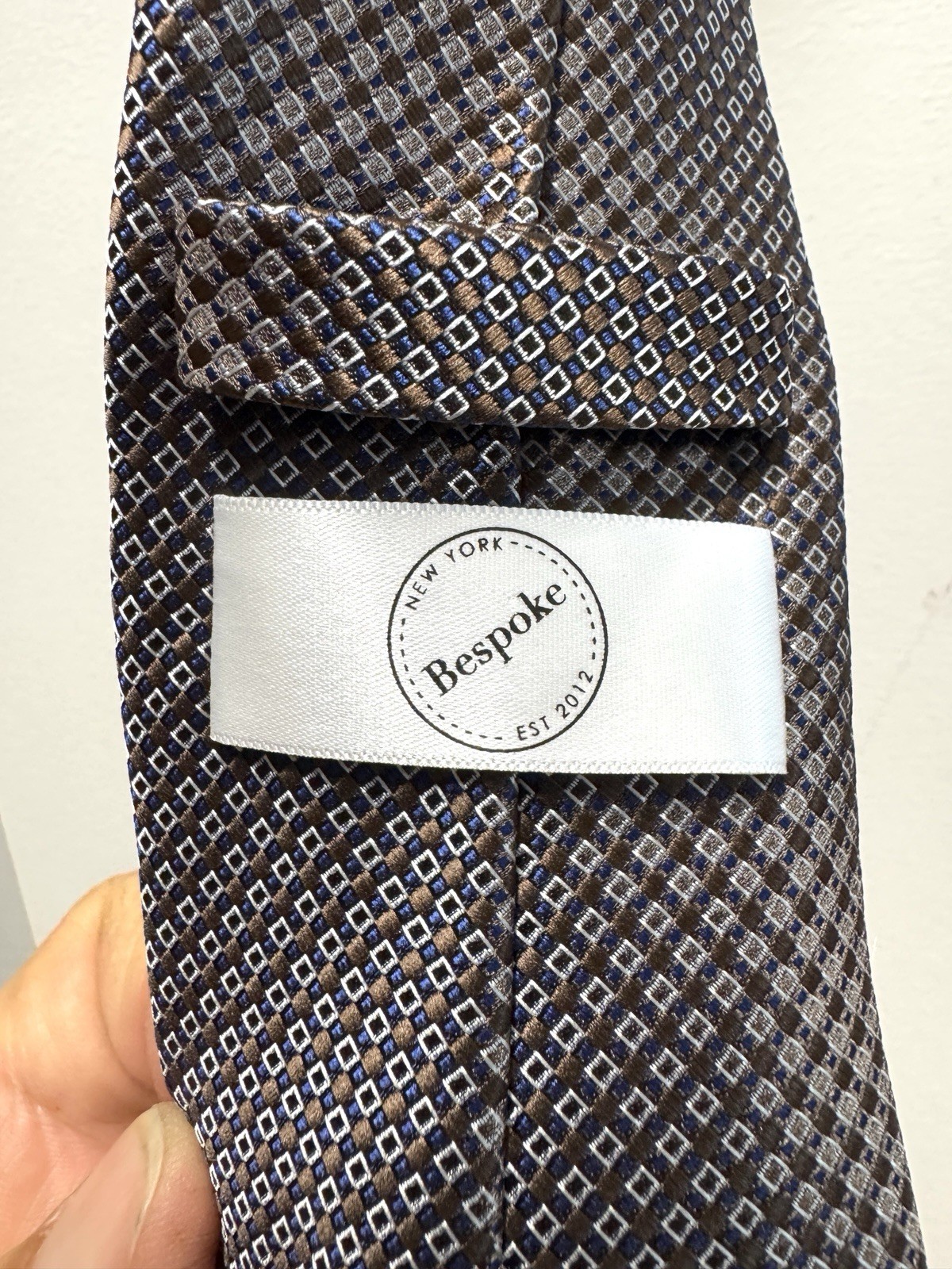 Bespoke Men’s Neck Tie 100% Polyester 60”L X 3.25W
