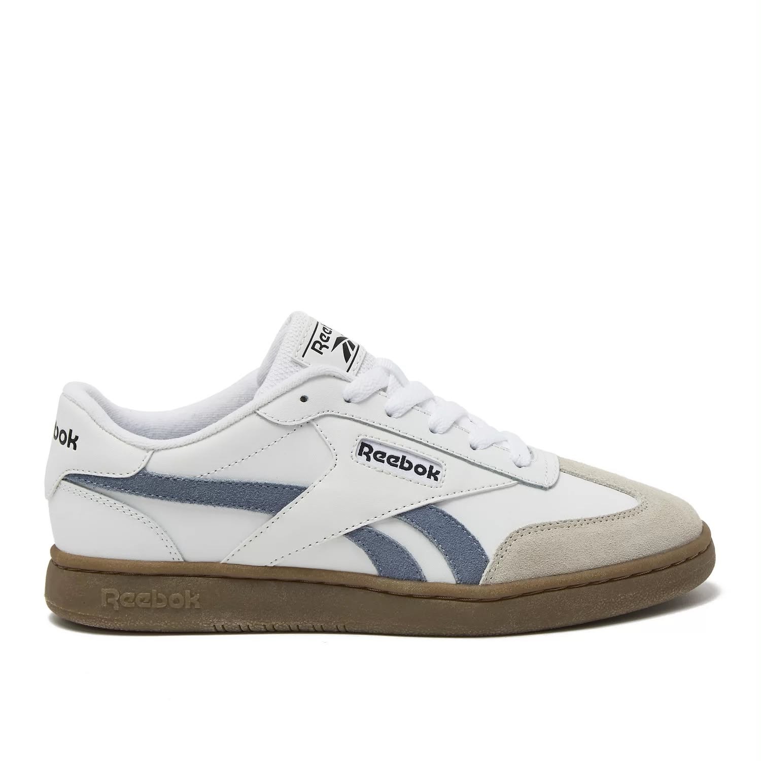 Reebok Forte Lounger Women’s Sneakers White Blue Gum Sole Size 8.5 New