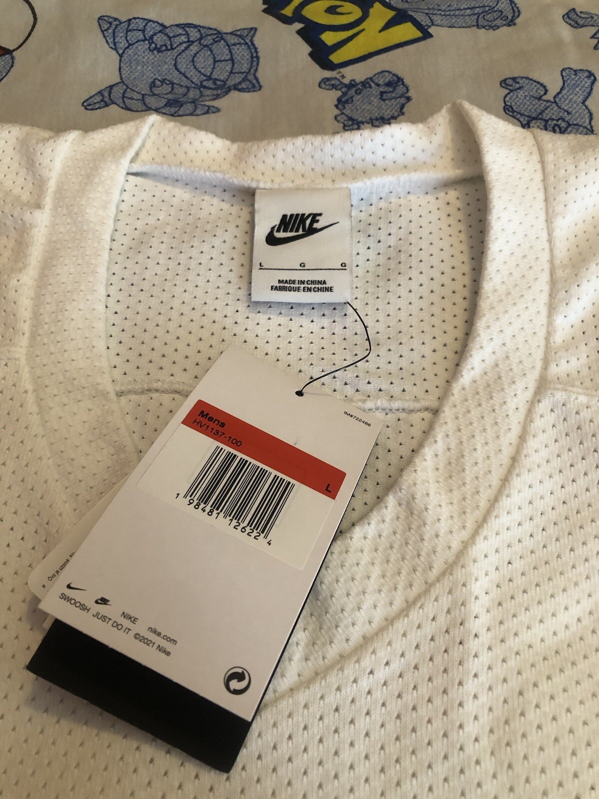 Nike Sportswear Club Oversized Hockey Jersey HV1137-100