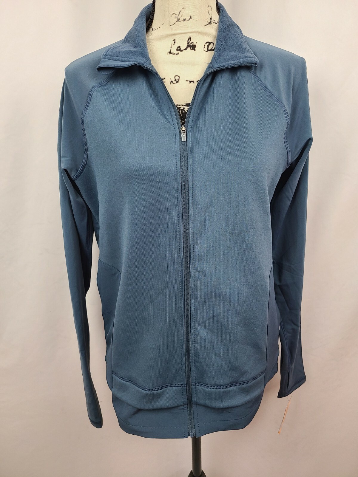 Champion C9 Women’s Blue Full Zip Training Breathable Cardio Track Jacket New