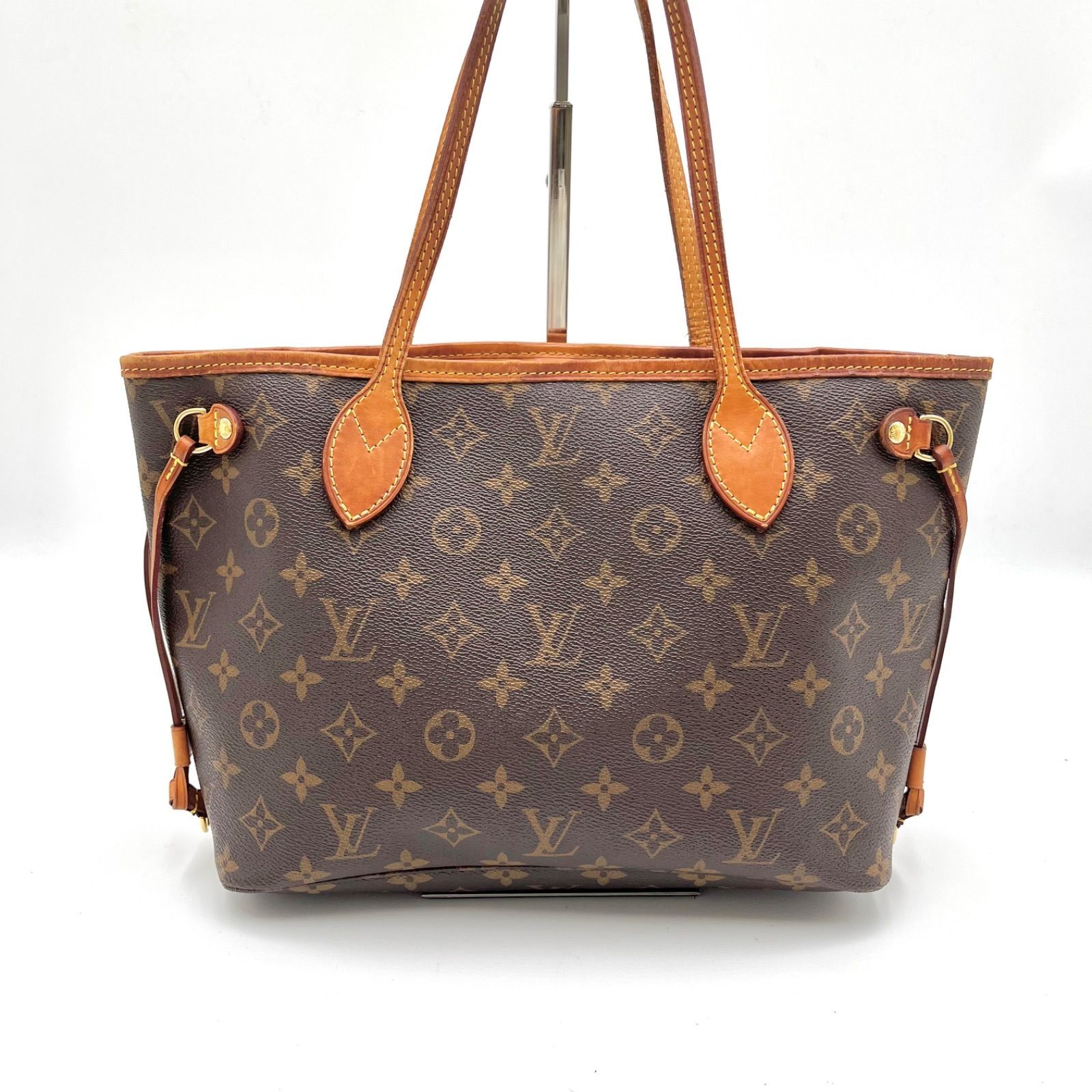 Auth LOUIS VUITTON Monogram Neverfull PM Tote Bag M40155 2Y9616