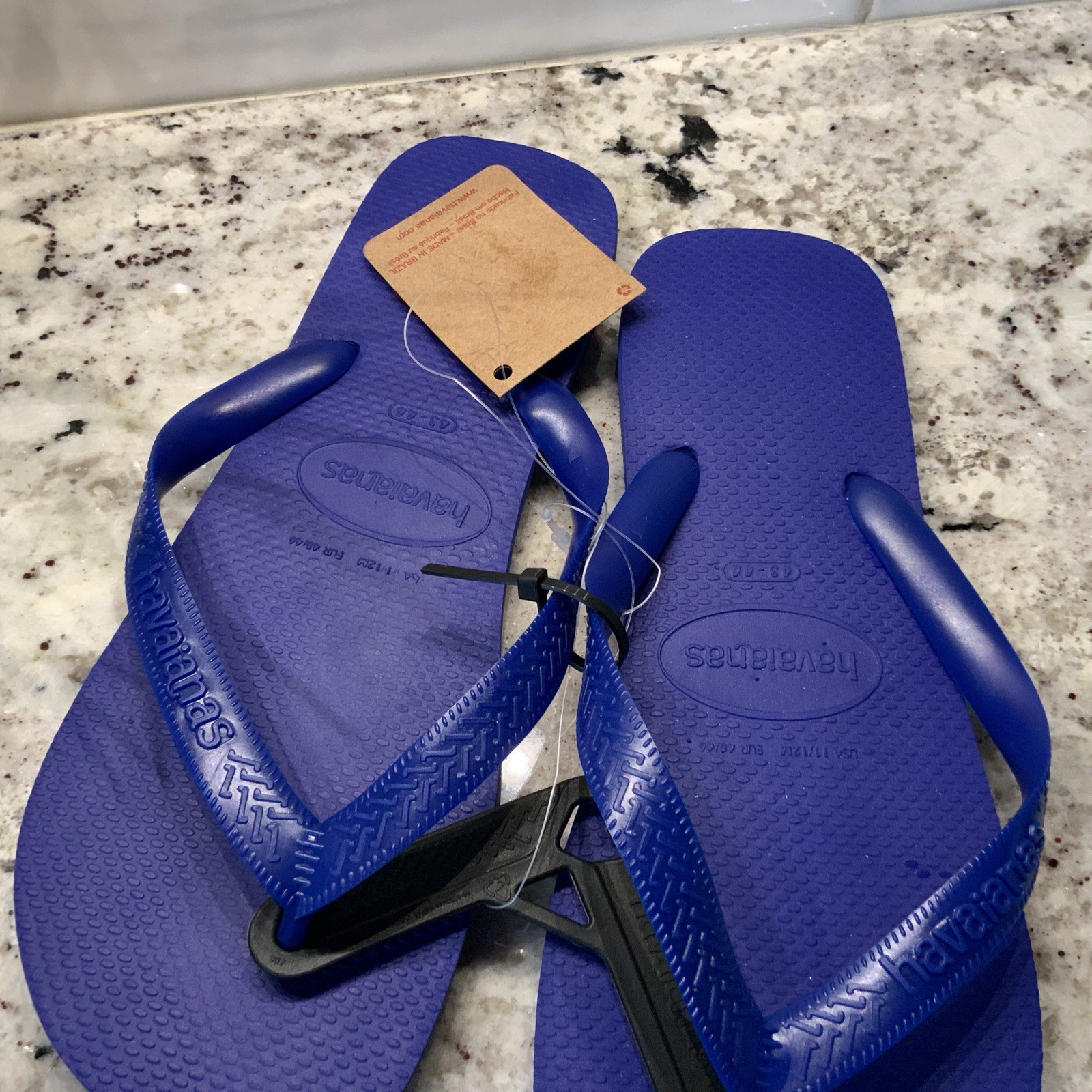 Havaianas Unisex Hav. Brasil Flip-Flops Royal Blue 11/12 Men’s