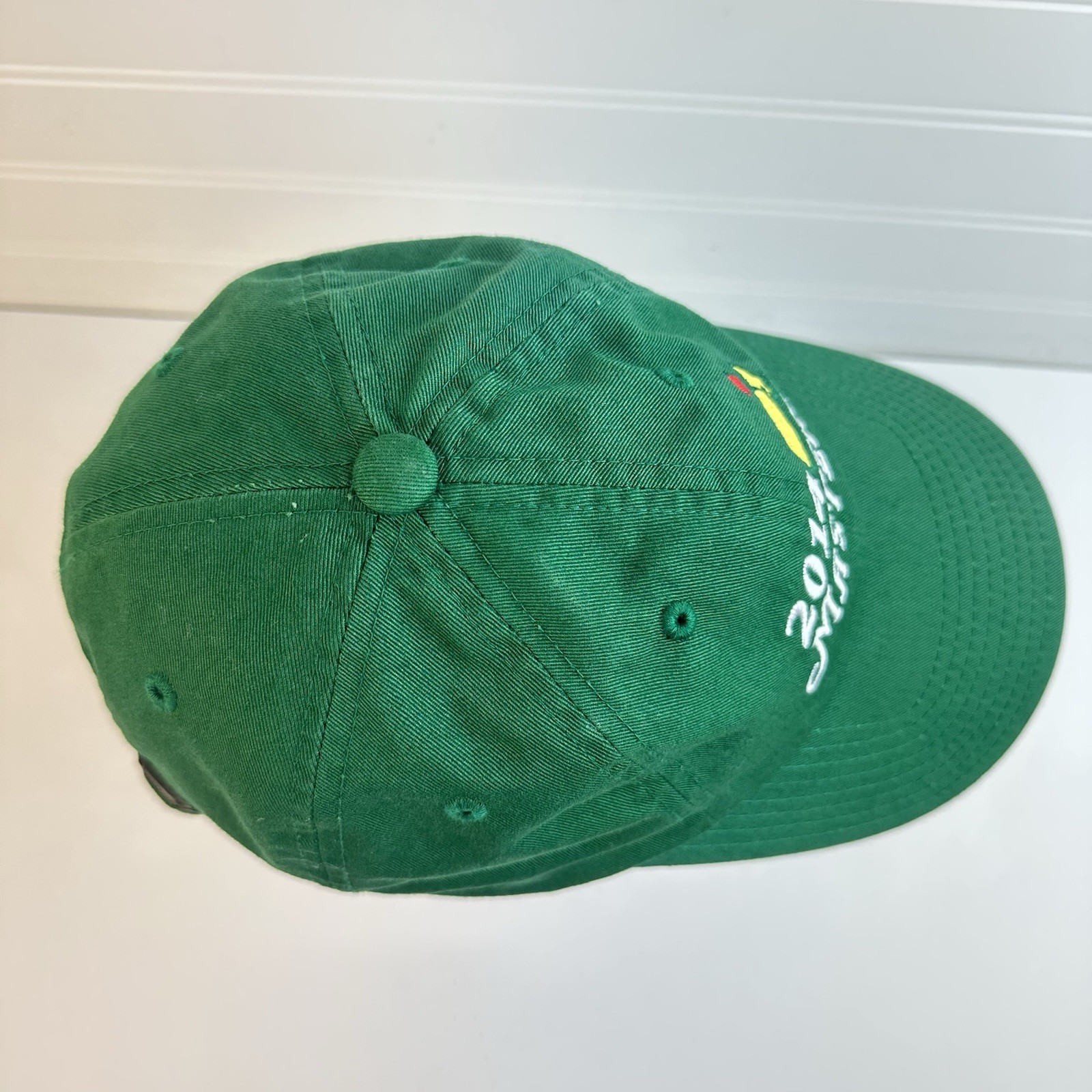 Masters 2014 Green Hat Dad Golf PGA Strapback Adjustable Augusta American Needle