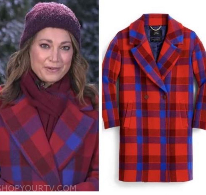 51 J Crew Oversized topcoat in plaid Italian stadium cloth wool S Flawless