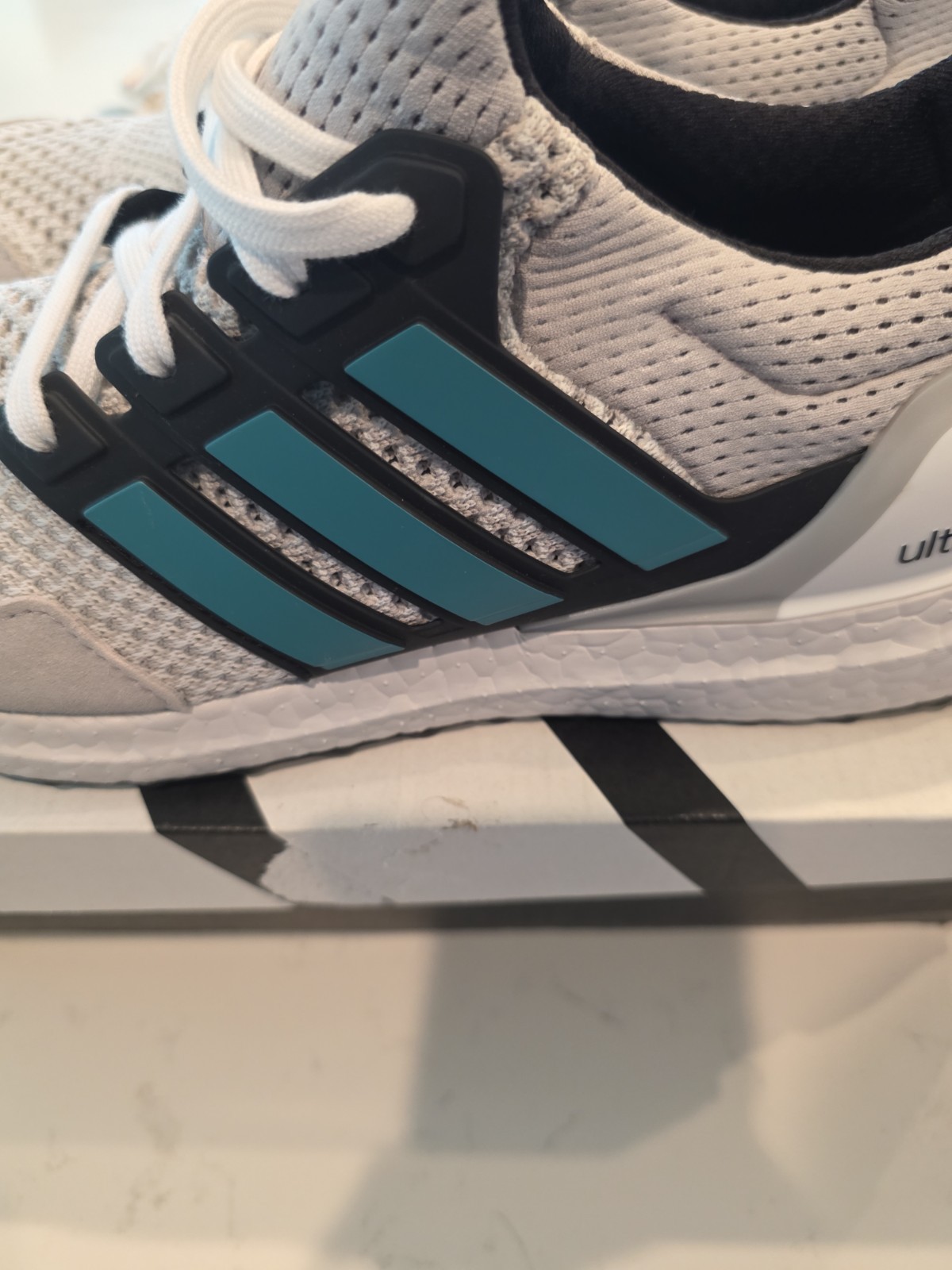 adidas UltraBoost 1.0 White Pure Teal New JQ0823 Size Men’s Size 11