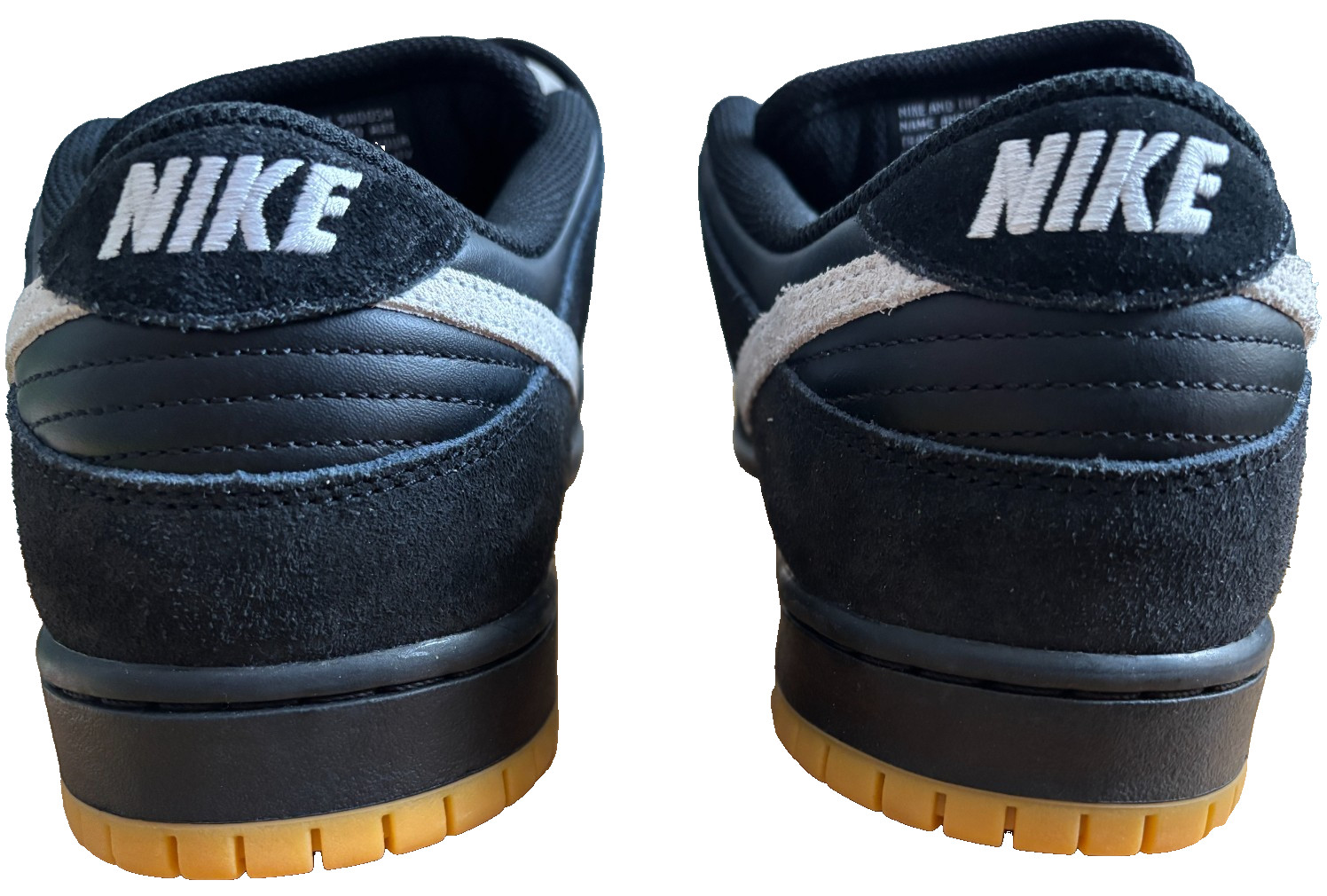 Nike SB Dunk Low Pro Black/White-Black Gum Men’s Size 10.5