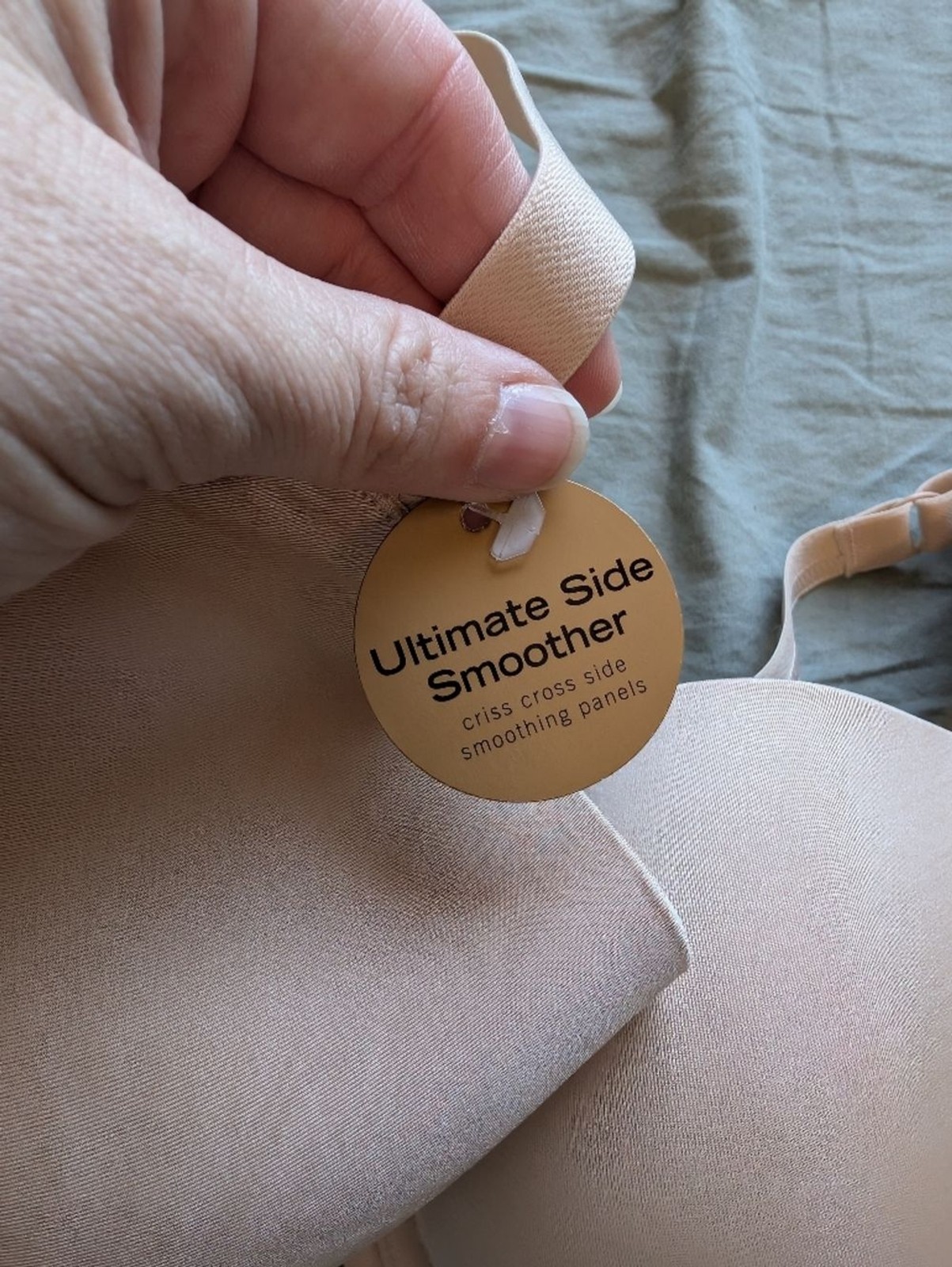 NWT Wacoal Ultimate Side Smoother Bra 36DD Nude
