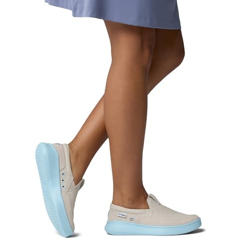 DARK STONE/MARINE LIGHT – COLUMBIA BOATSIDE™ PFG WOMEN 9 WIDE