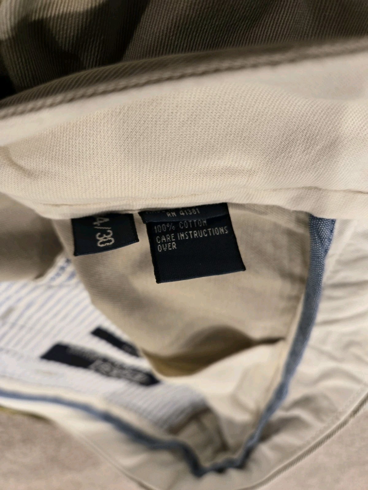Polo Ralph Lauren 34×30 Pleated Chino. Classic Fit