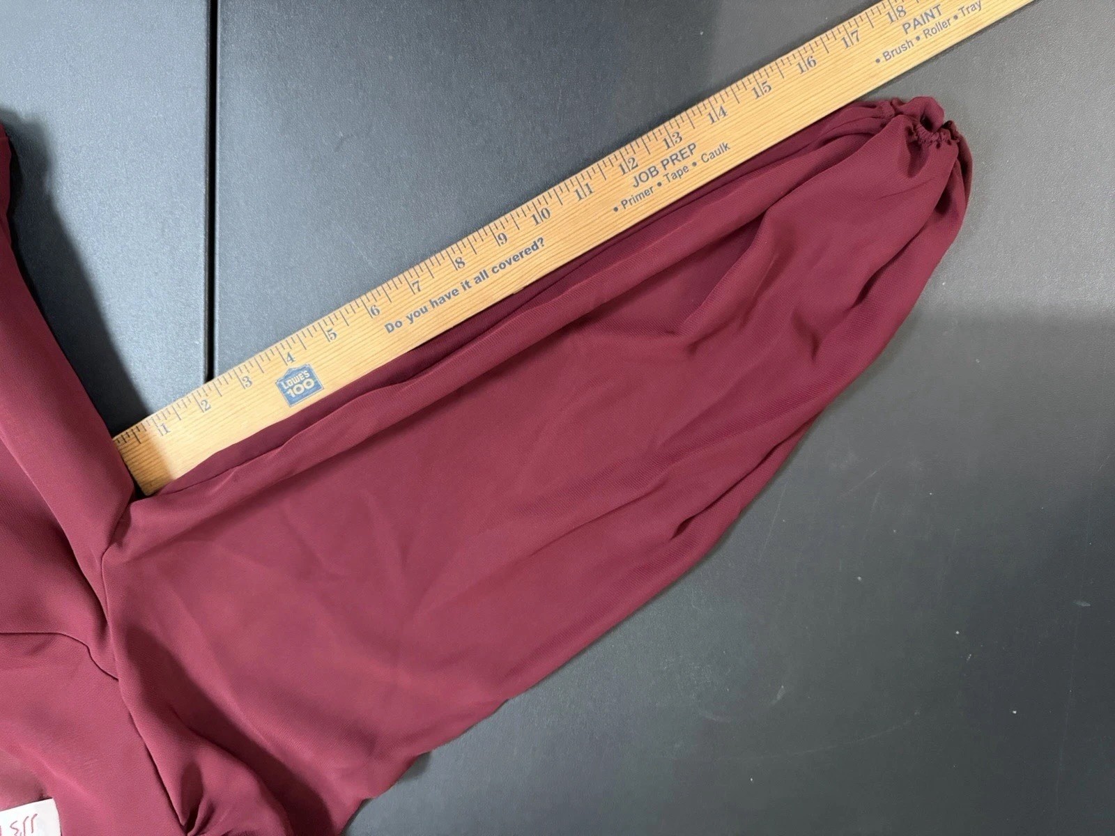 JJ’S House A Line V-Neck Full Length Chiffon Burgandy Mother Of The Bride