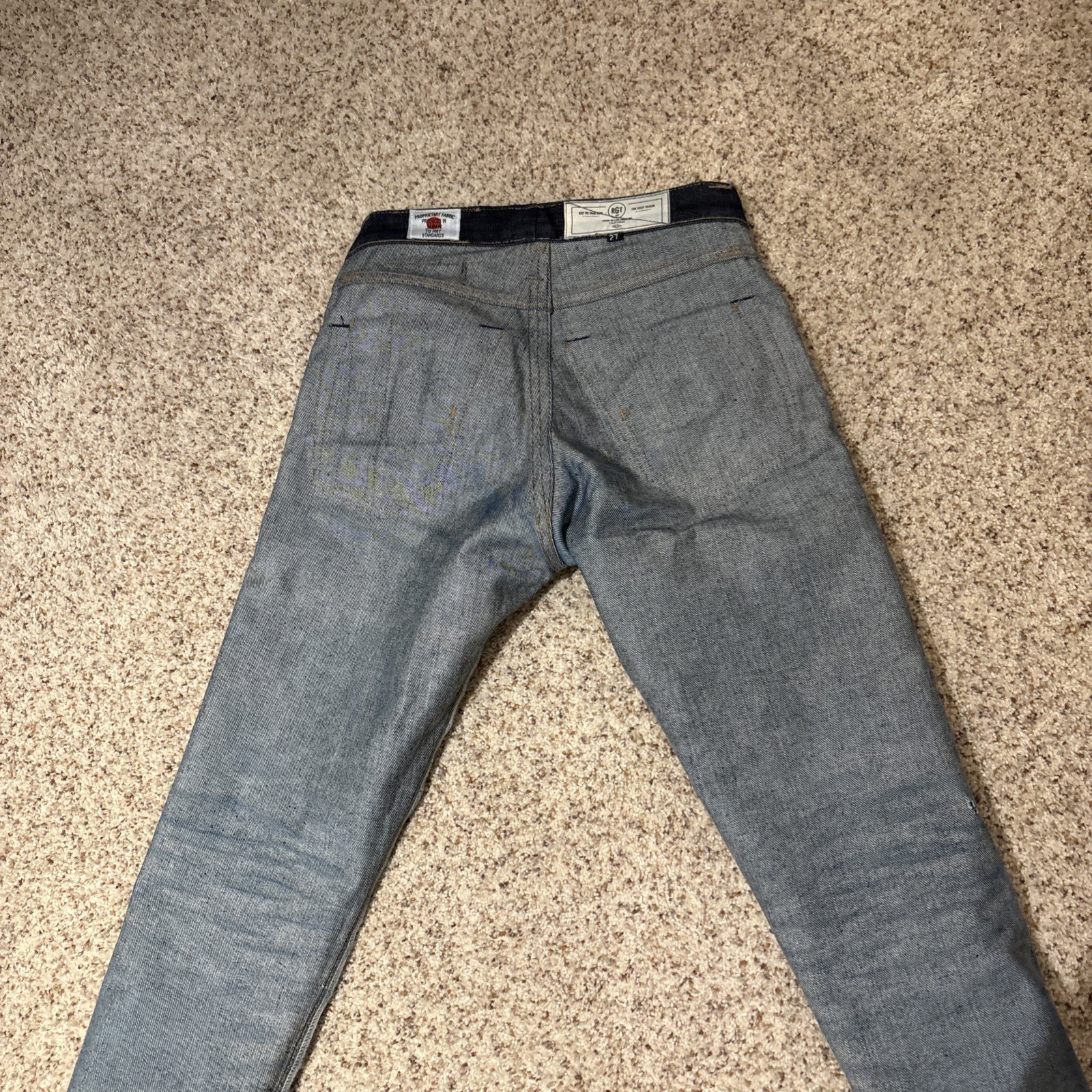 Rogue Territory SK 15oz Selvedge Denim Indigo US Made Japan Fabric Unisex 27
