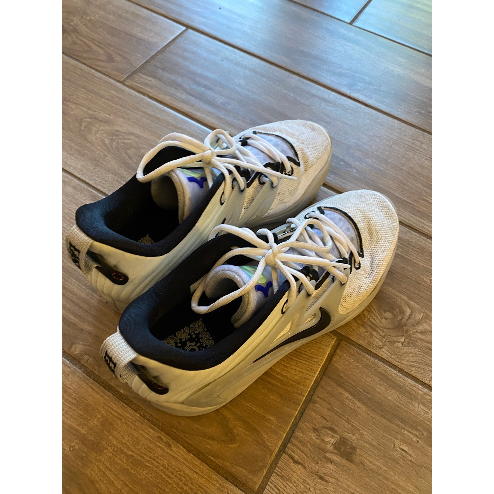 Nike KD 15 EP ‘Brooklyn Nets’ DM1054-100 Men’s Shoes Size 9.5