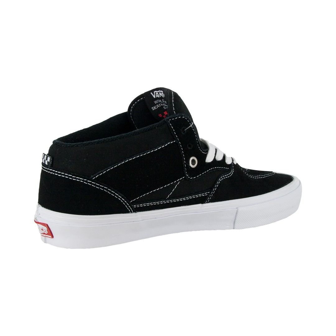 Vans “Skate Half Cab” Sneakers (Black/White) Classic Skate Shoes