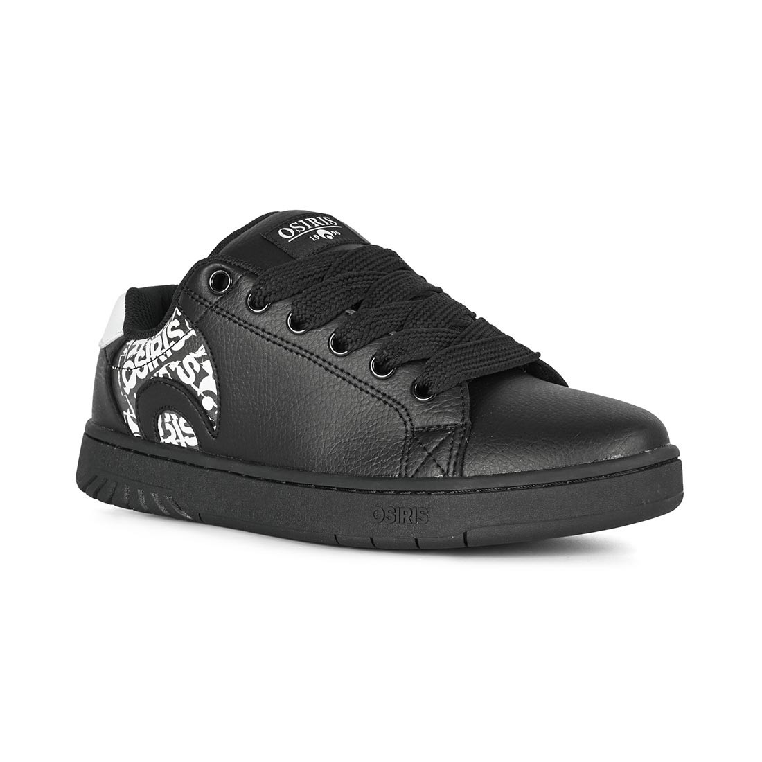 Osiris Troma Alt Skate Shoes – Black/White/Black