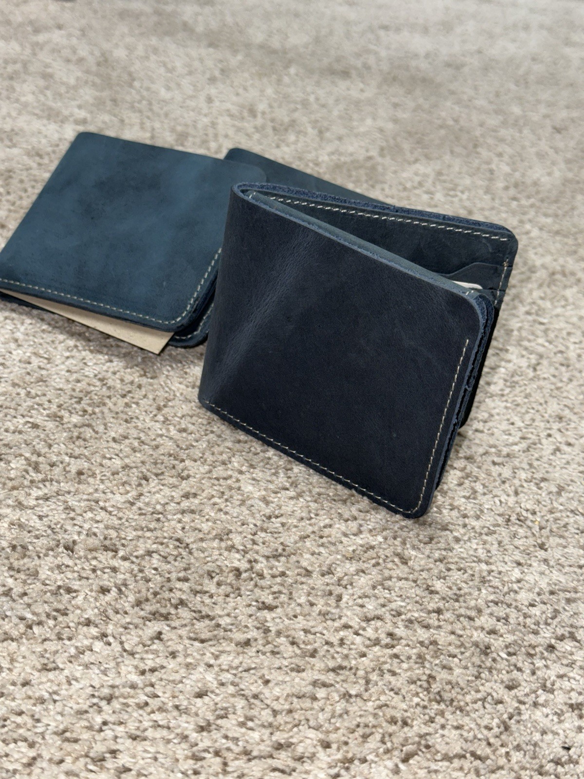 Bifold Wallet for Men – Blue