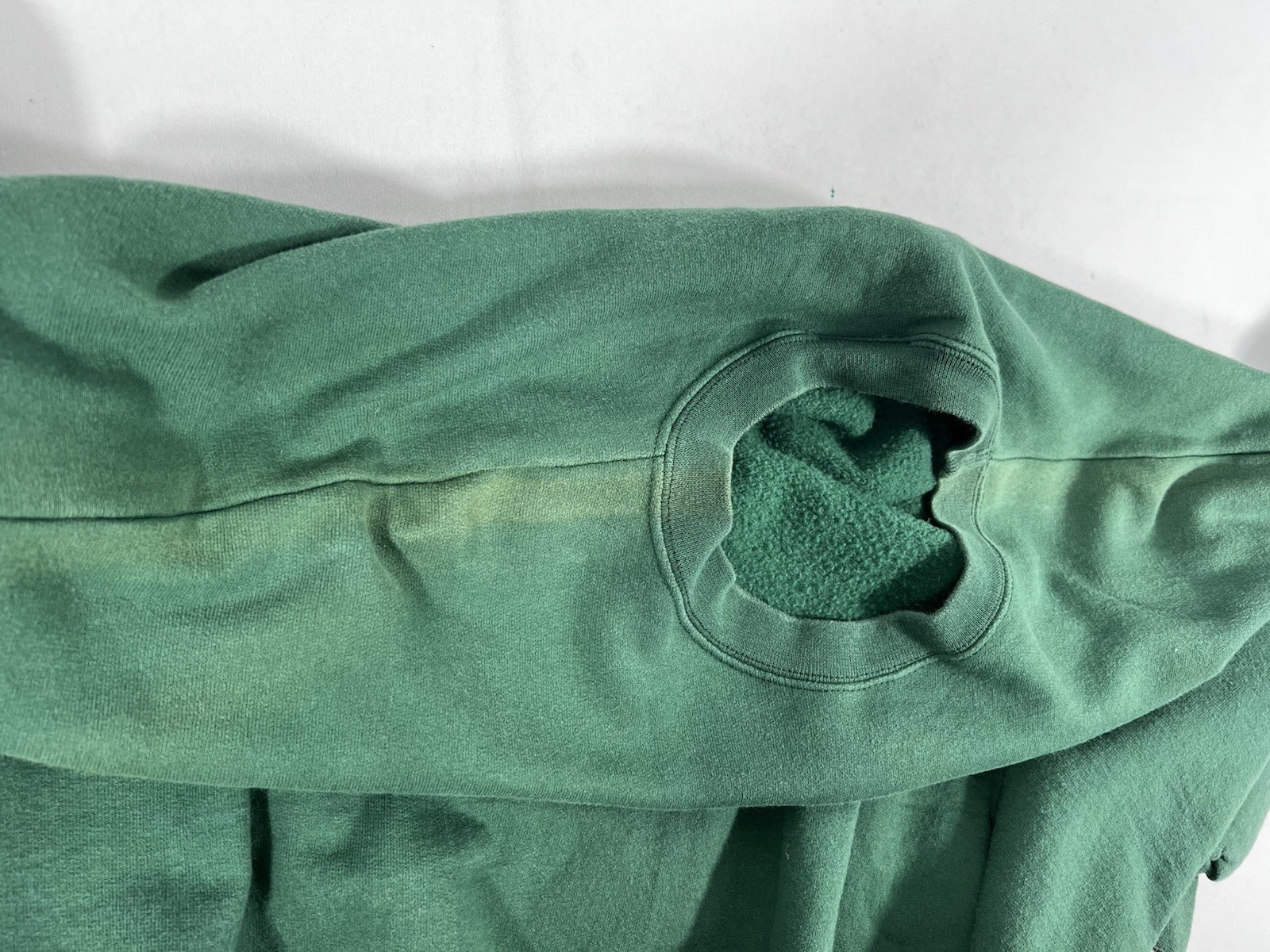 Vtg 90s Marshall University Sweatshirt USA Made Thundering Herd Green Crew XL