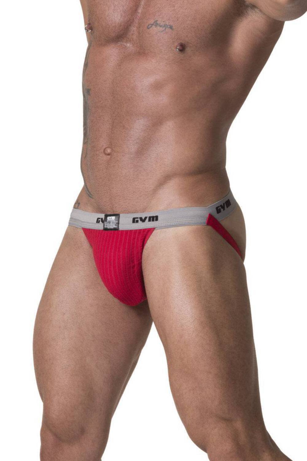 GYM Swim/Run Jockstrap 2.0 with 1″ Waistband (1-Pack)
