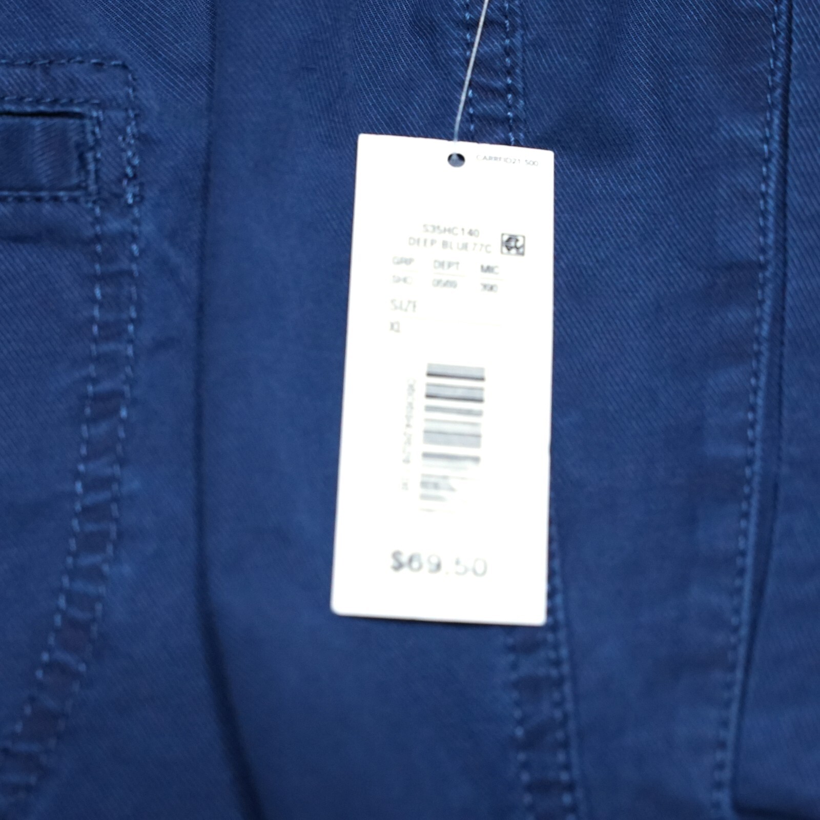 Roundtree & Yorke Caribbean Men’s Shorts XL 9″ Inseam Blue NWT Retail $69.95