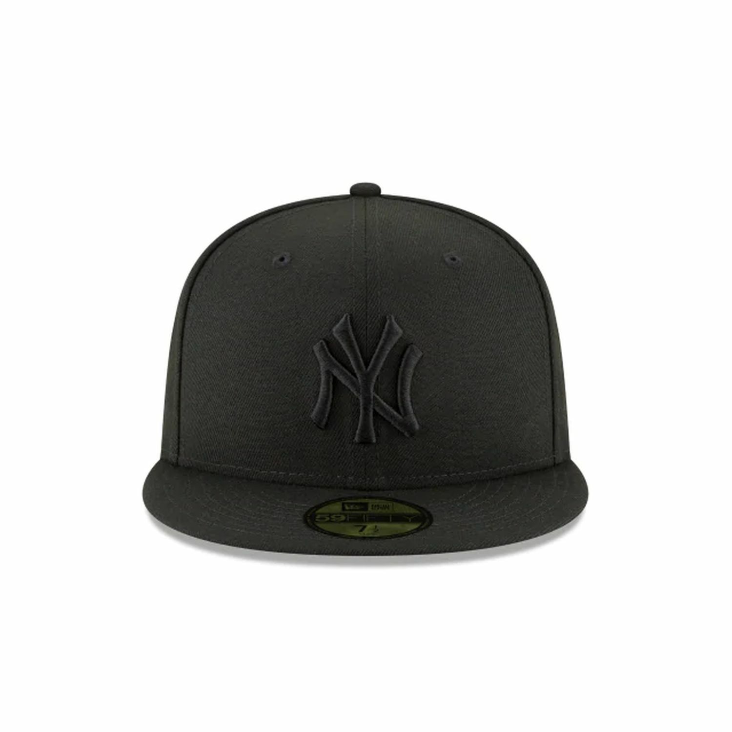 New Era New York Yankees Blackout Basic 59Fifty Fitted Cap Hat Black 11591128