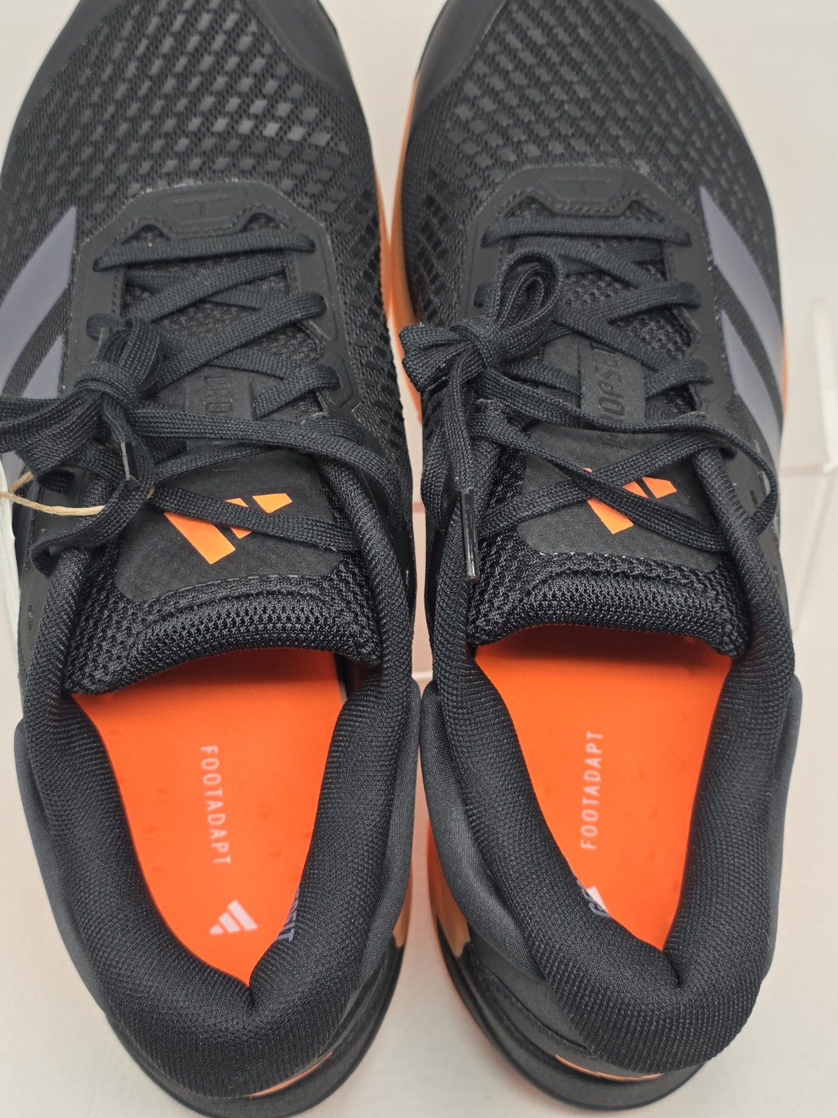 Adidas Dropset 4 Power Training Shoes Black Orange Mens Size 10.5 JR4677 New
