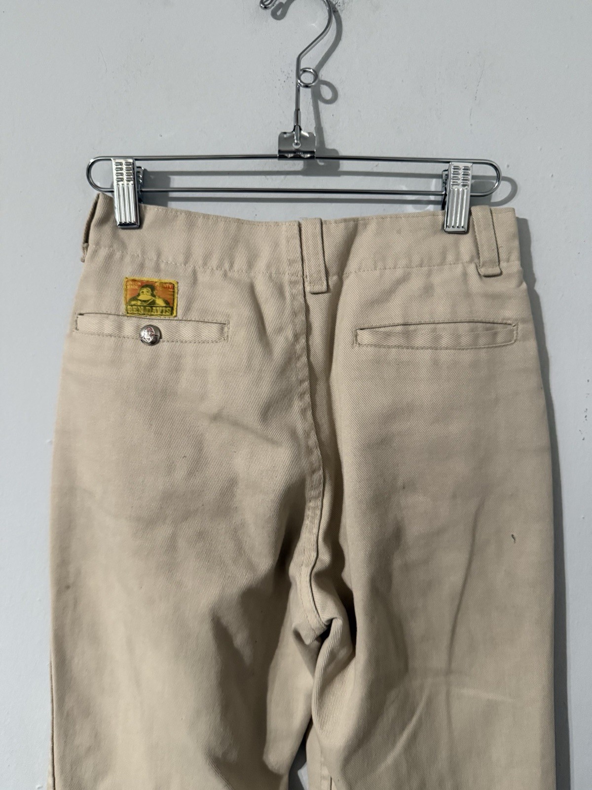 Vintage 1960s /70s Ben Davis Frisko Jeens Style Chino Pants 24×27” Beige