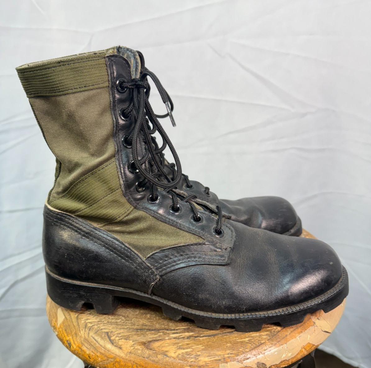 US Issue Jungle Boots – Green Beret Owned! – 8 1/2 Wide