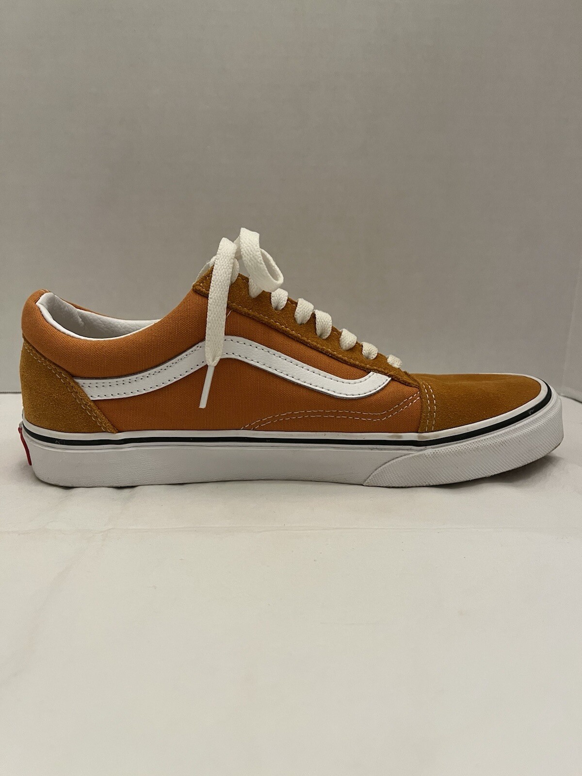 Vans Old Skool Suede Desert Orange Skate Sneakers Size 8.5 Men 10 Women