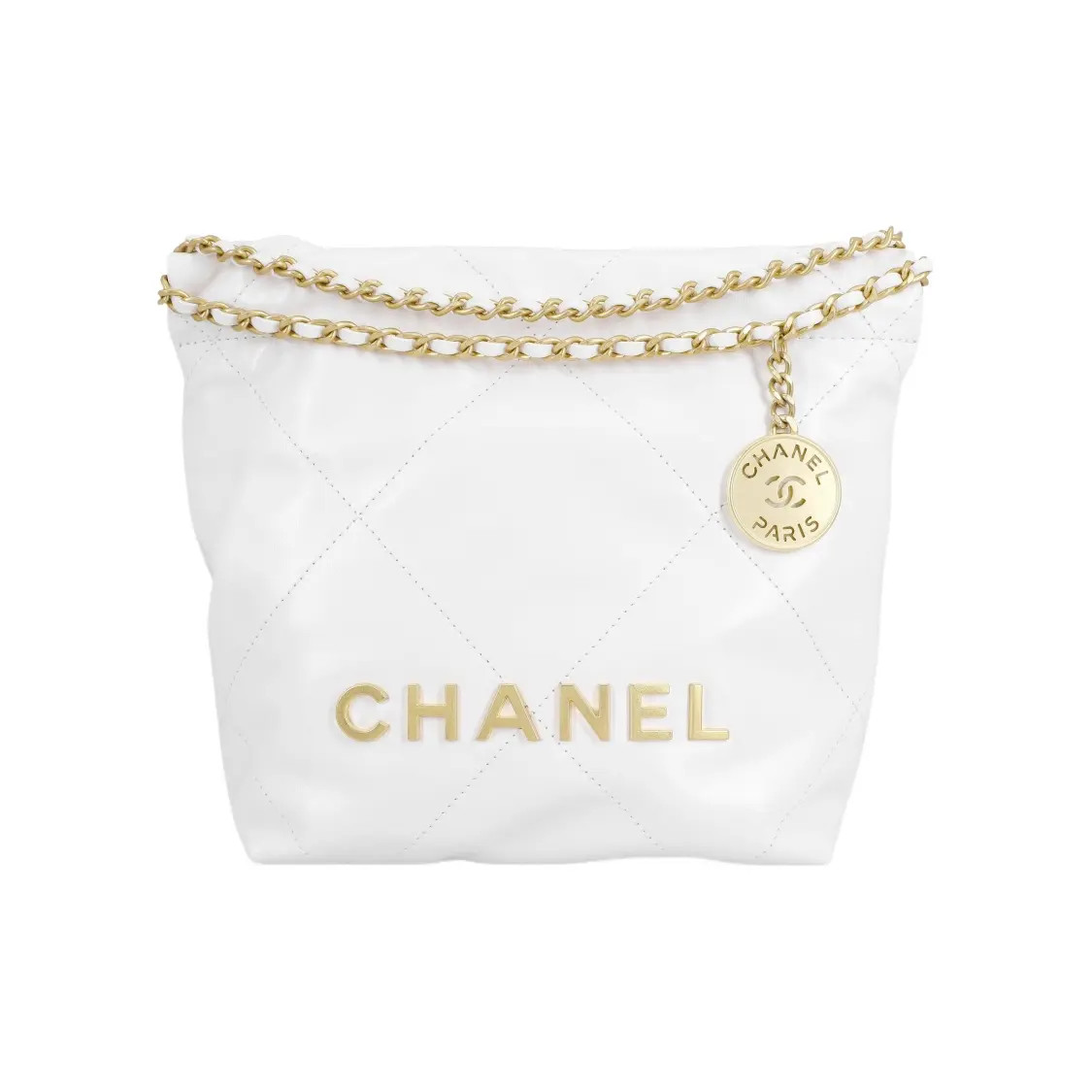 CHANEL Bucket Bag Single Shoulder Crossbody Bag Mini Women’s 7.4×2.3×7.8 in