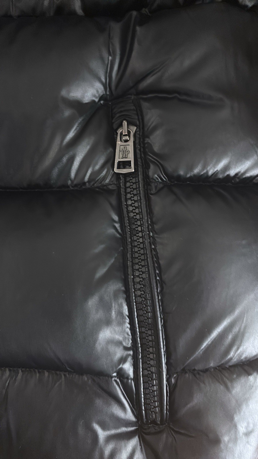 Moncler Men’s Black Hooded Down Puffer Vest Full Zip Pockets