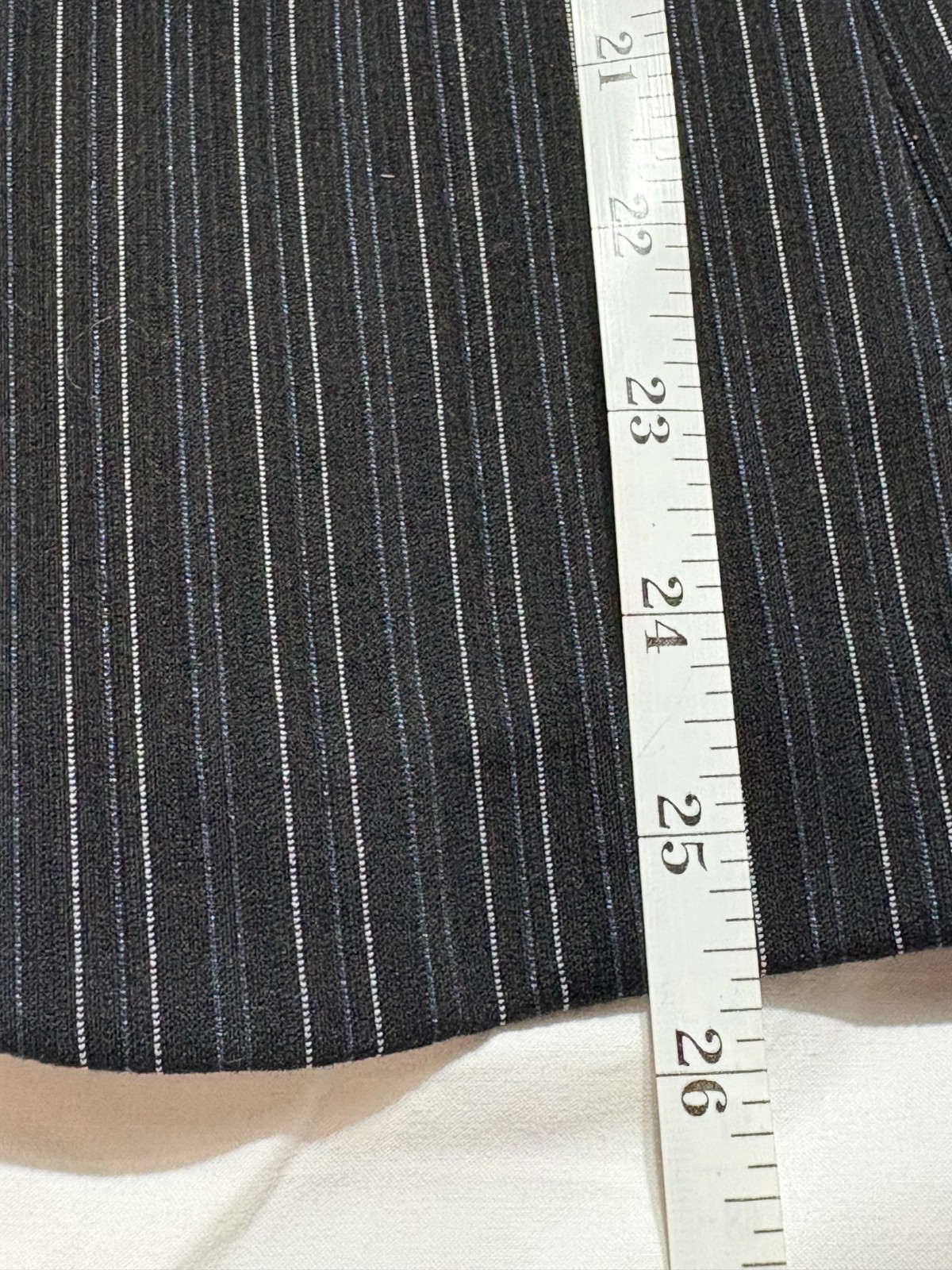 Liverpool Los Angeles Pinstripe Blazer Jacket Womens Small NWT Stretch Corporate