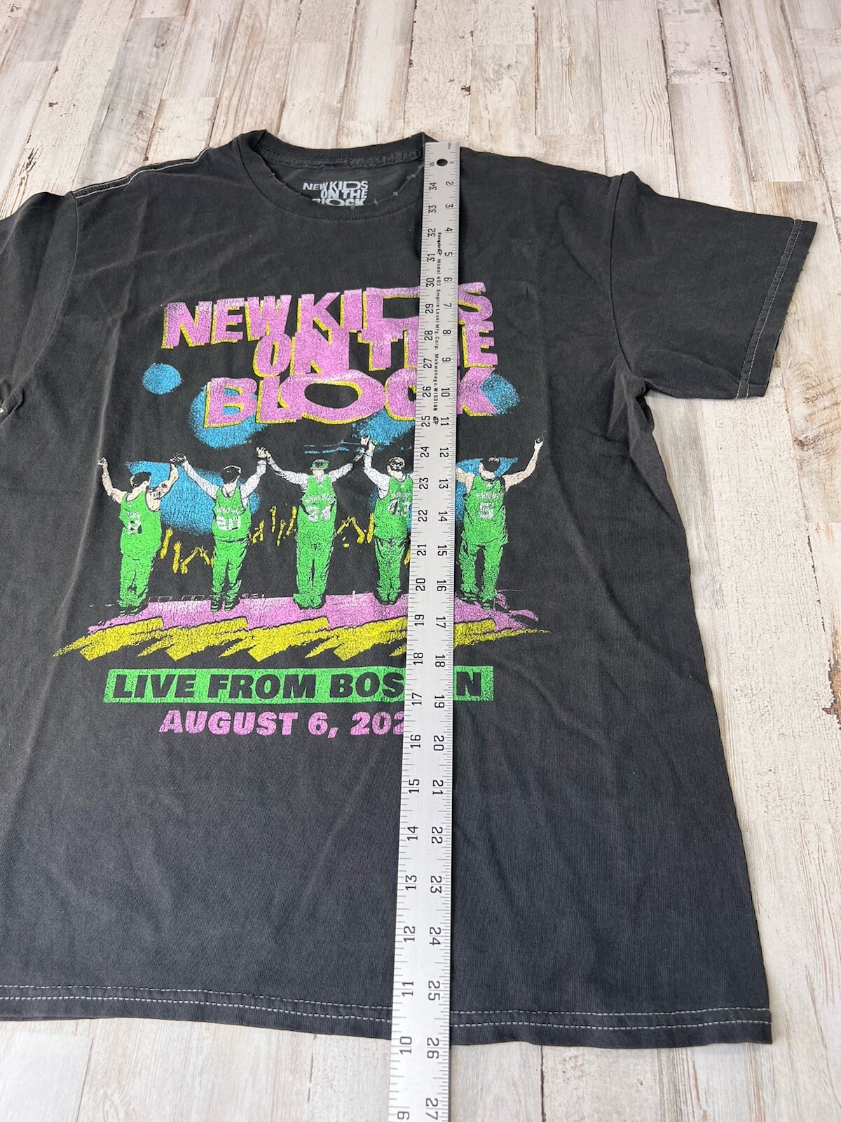 2021 New Kids on the Block Live From Boston T-shirt NKOTB Boy Band Small/Medium