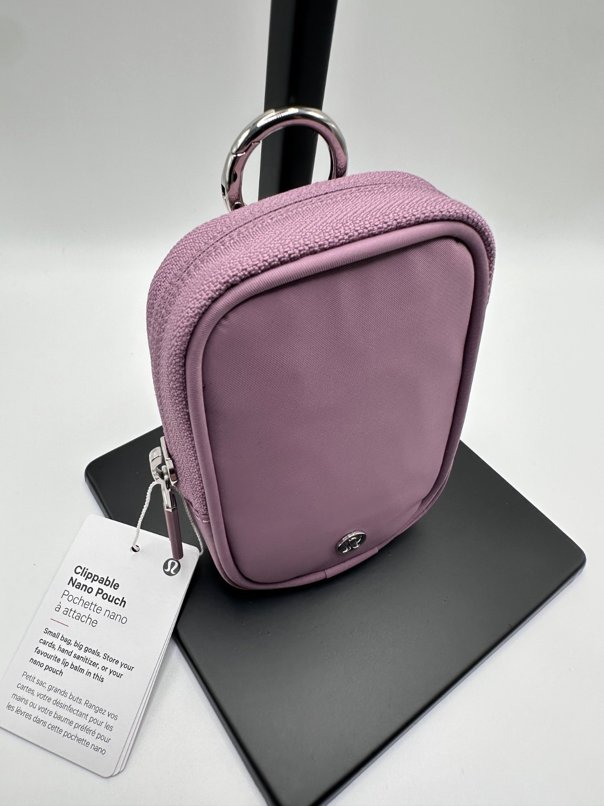 Lululemon Clippable Nano Pouch (Lavender Lux) ***SOLD OUT – 0060