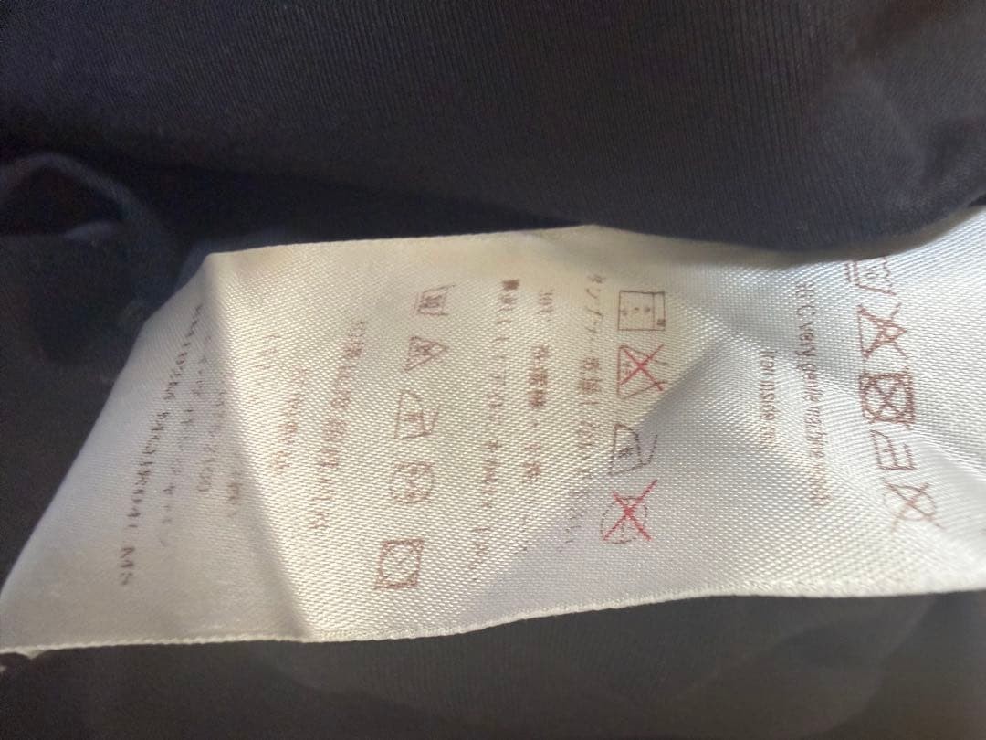 USED LOUIS VUITTON POCKET MONOGRAM PRINT SHORT-SLEEVE T-SHIRT, SIZE ACCEPTABLE
