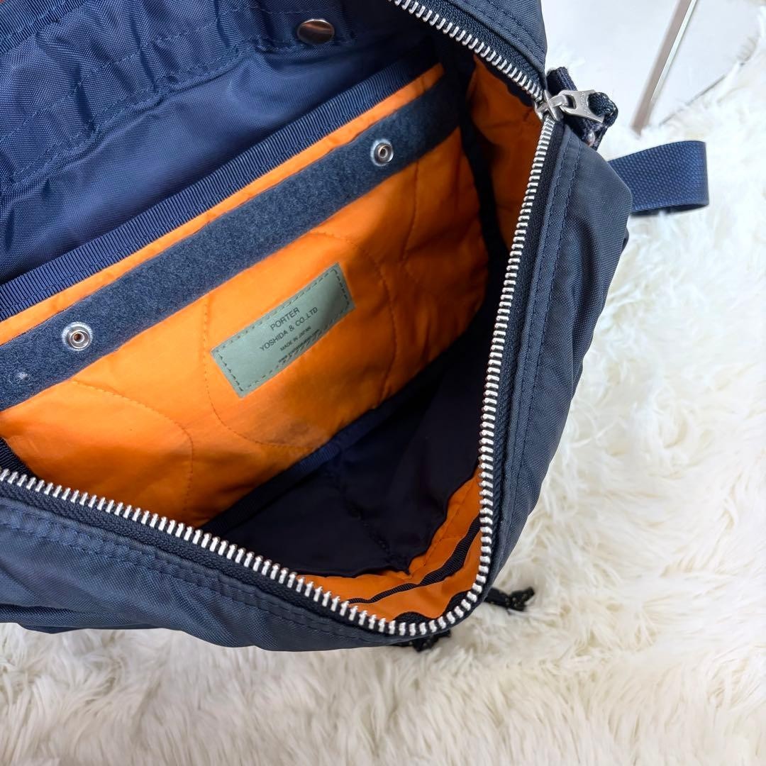 PORTER FORCE Shoulder crossbody Bag NAVY Yoshida Bag Japan
